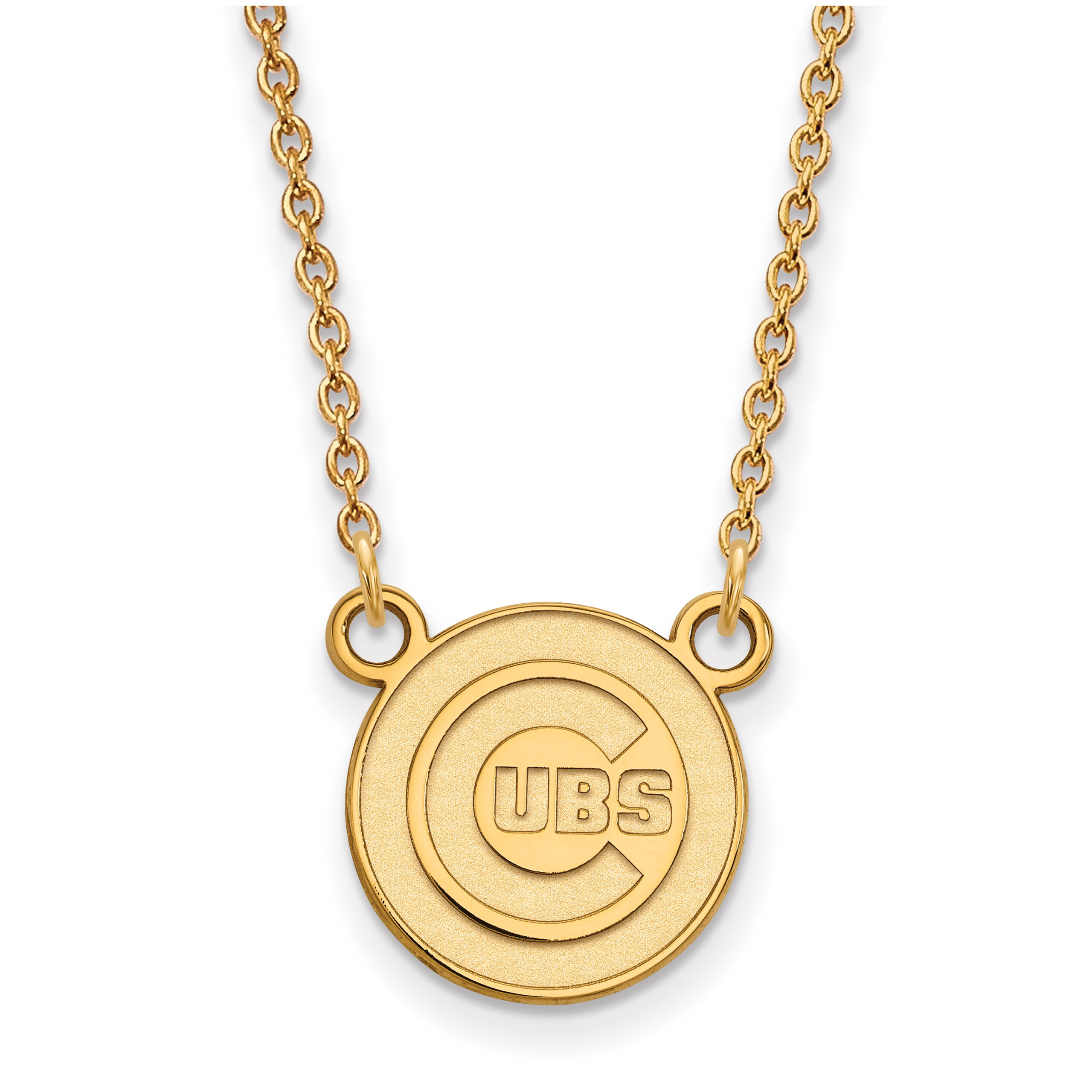 Women’s Chicago Cubs Gold-Plated Small Pendant