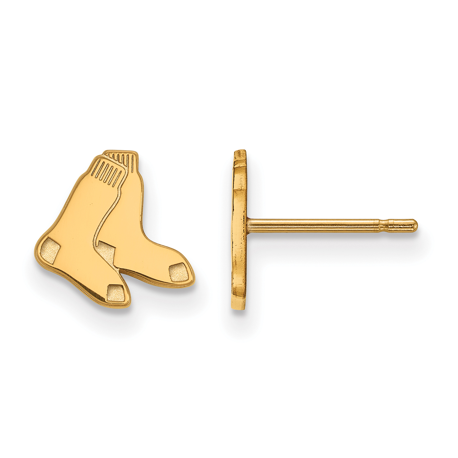Women’s Boston Red Sox Gold-Plated Small Post Earrings
