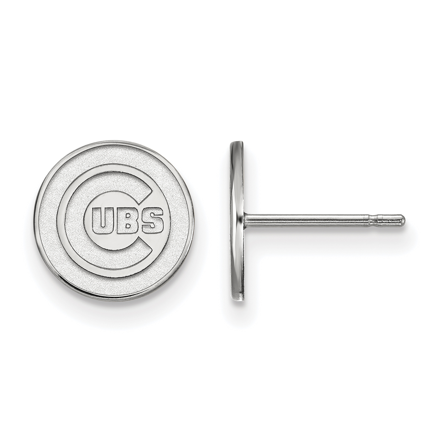Women’s Chicago Cubs Sterling Silver XS Post Earrings