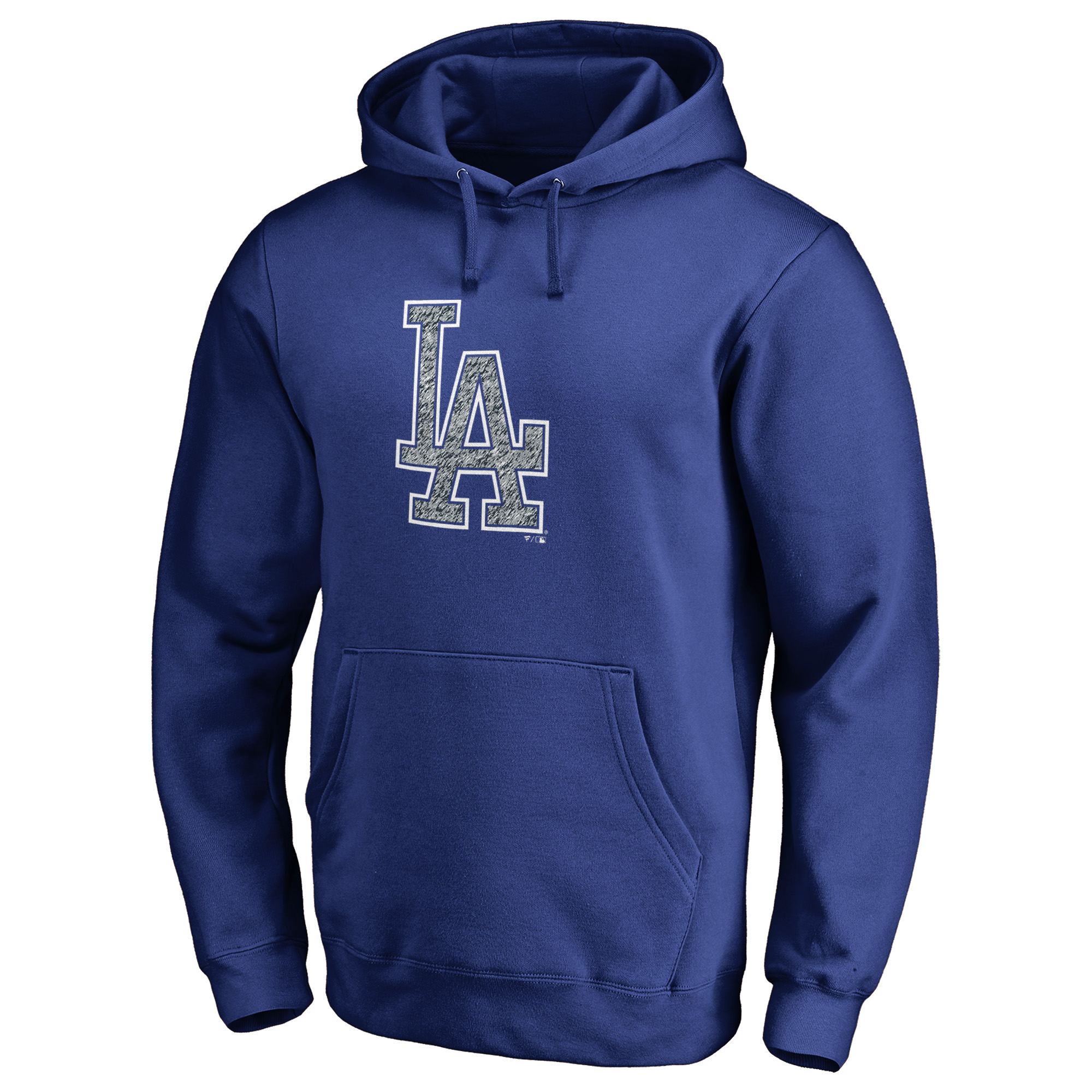 Men’s Royal Los Angeles Dodgers Static Logo Pullover Hoodie
