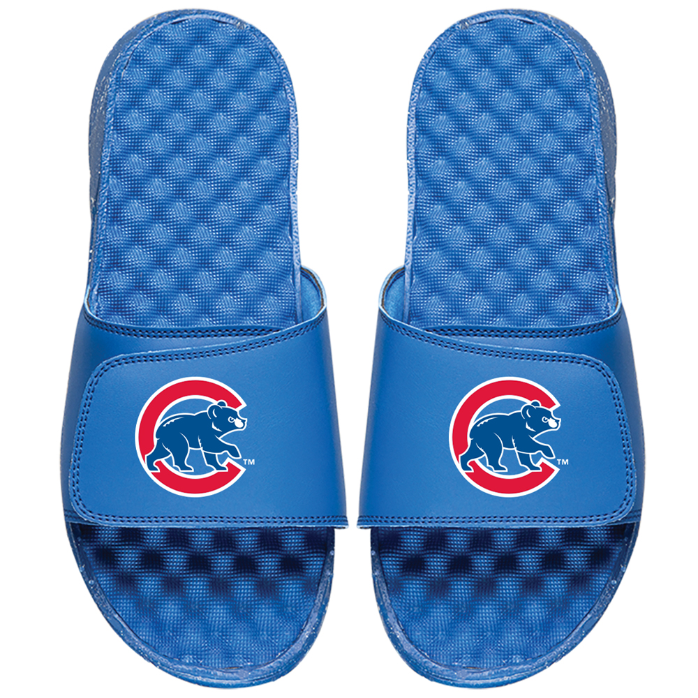 Men’s ISlide Royal Chicago Cubs Alternate Logo Slide Sandals