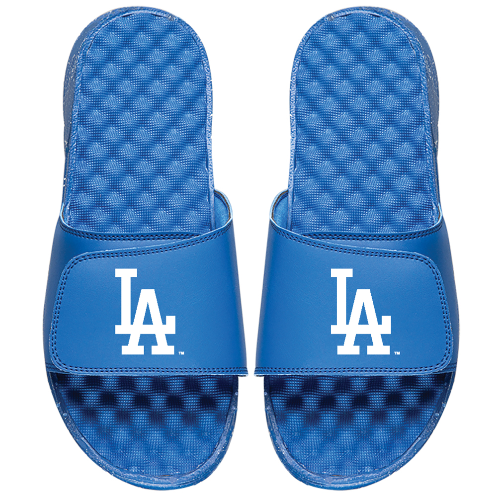 Men’s ISlide Royal Los Angeles Dodgers Alternate Logo Slide Sandals