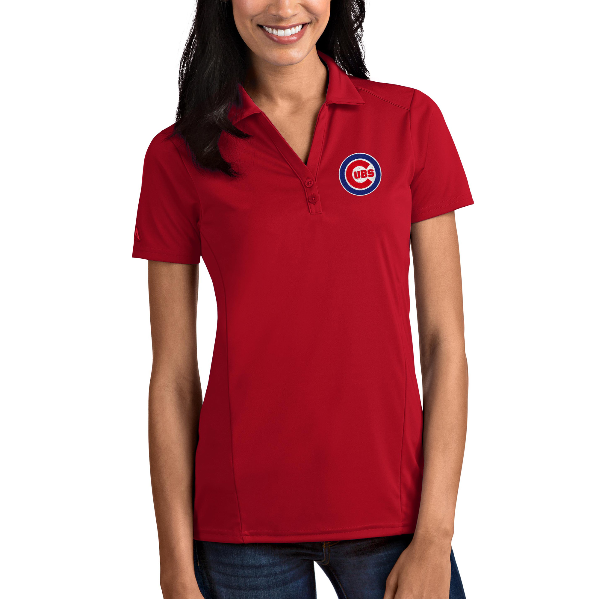 Chicago Cubs Antigua Women’s Tribute Polo – Red