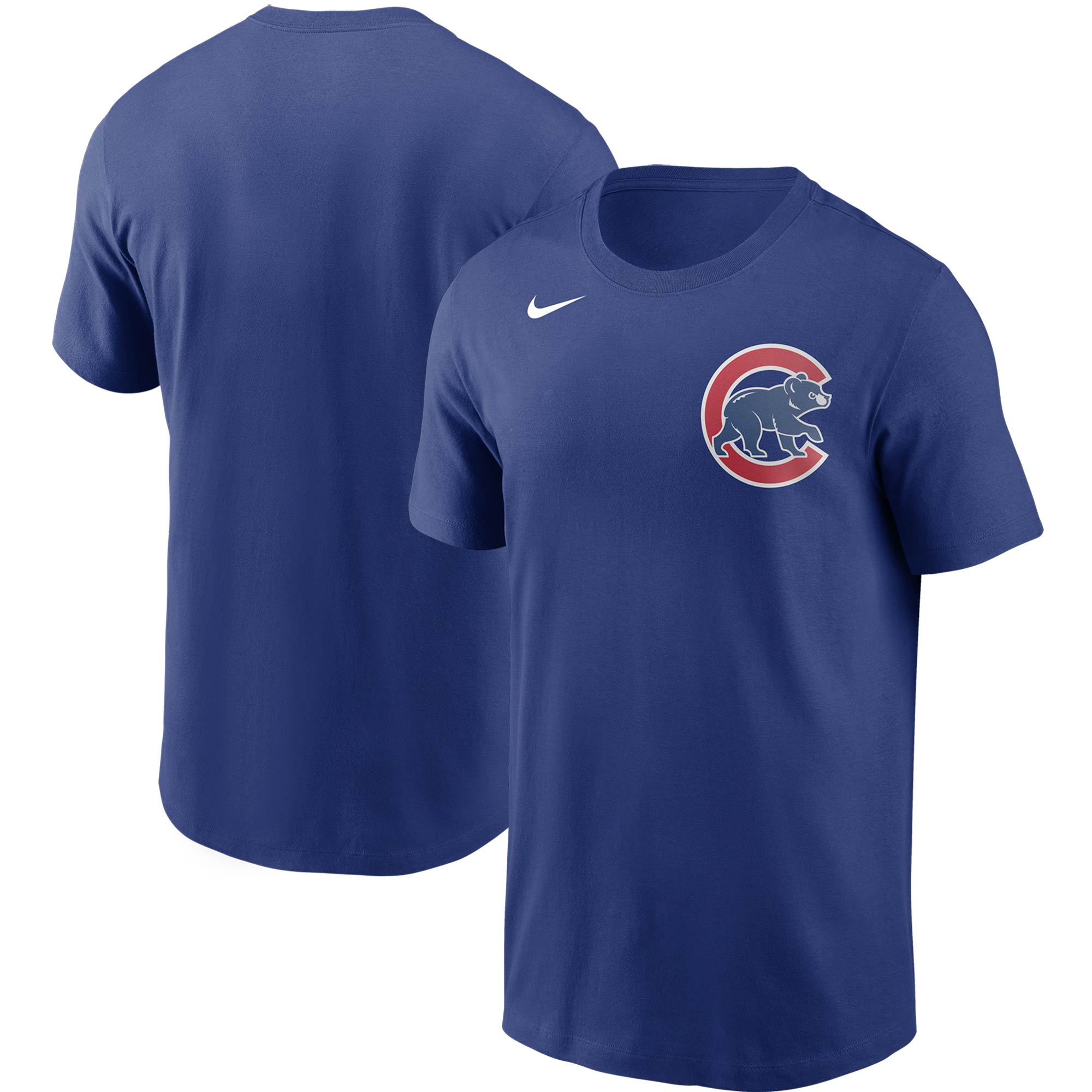 Men’s Nike Royal Chicago Cubs Team Wordmark T-Shirt