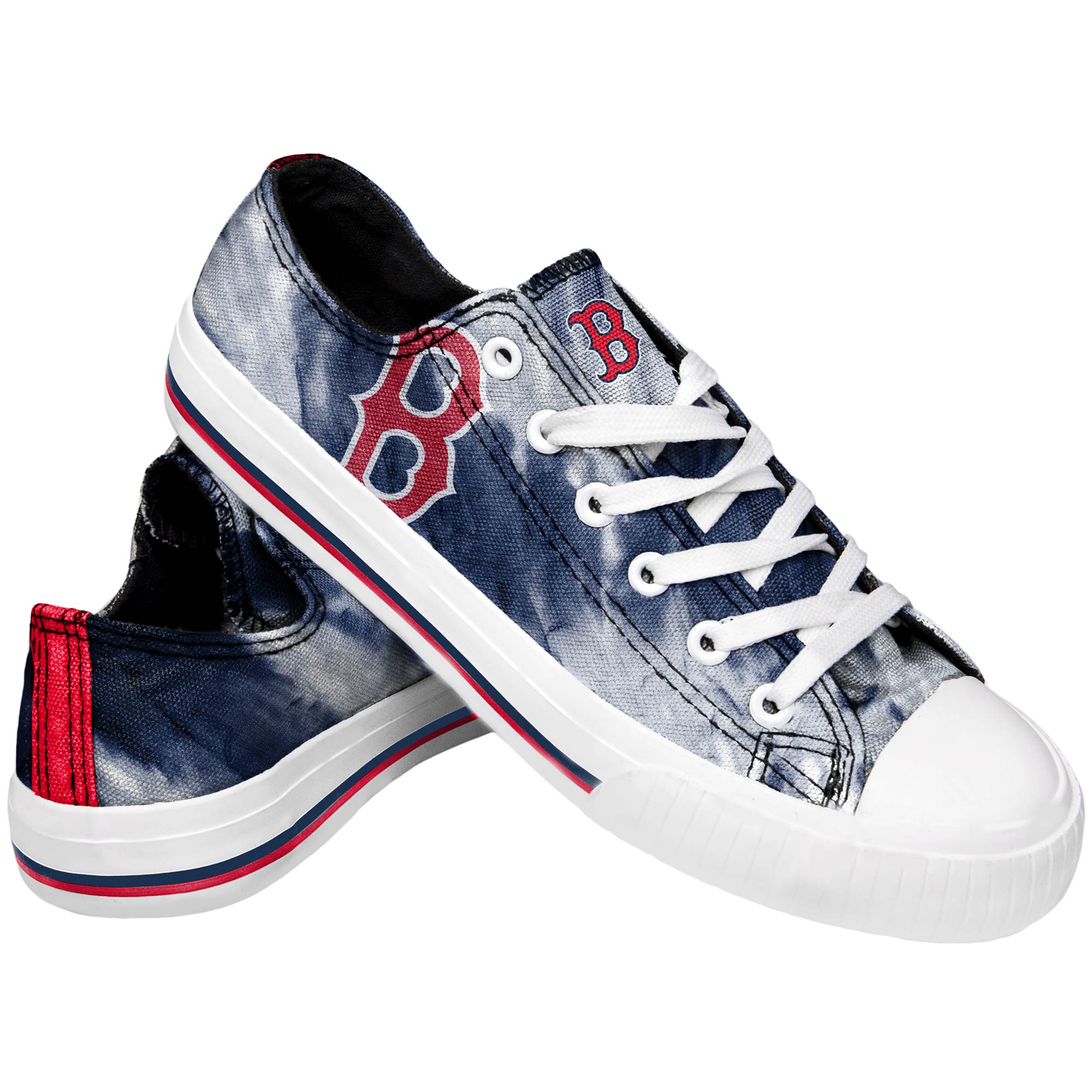 Women’s Boston Red Sox Tie-Dye Canvas Shoe