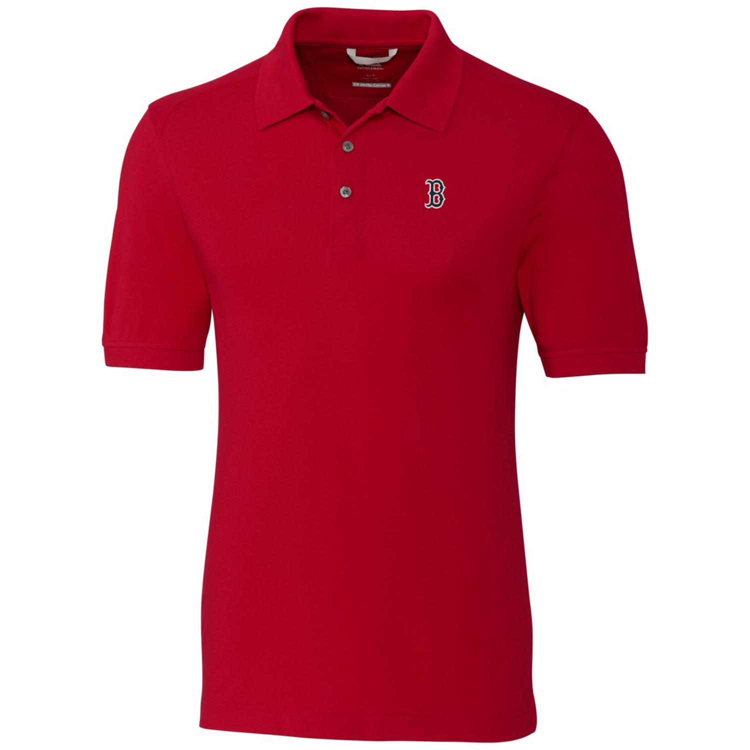 Men’s Cutter & Buck Red Boston Red Sox Big & Tall Advantage Polo