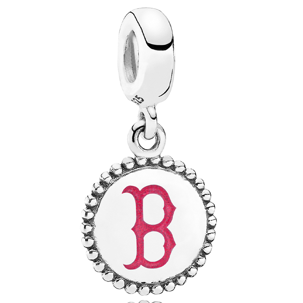 Women’s Pandora Boston Red Sox Color Dangle Charm