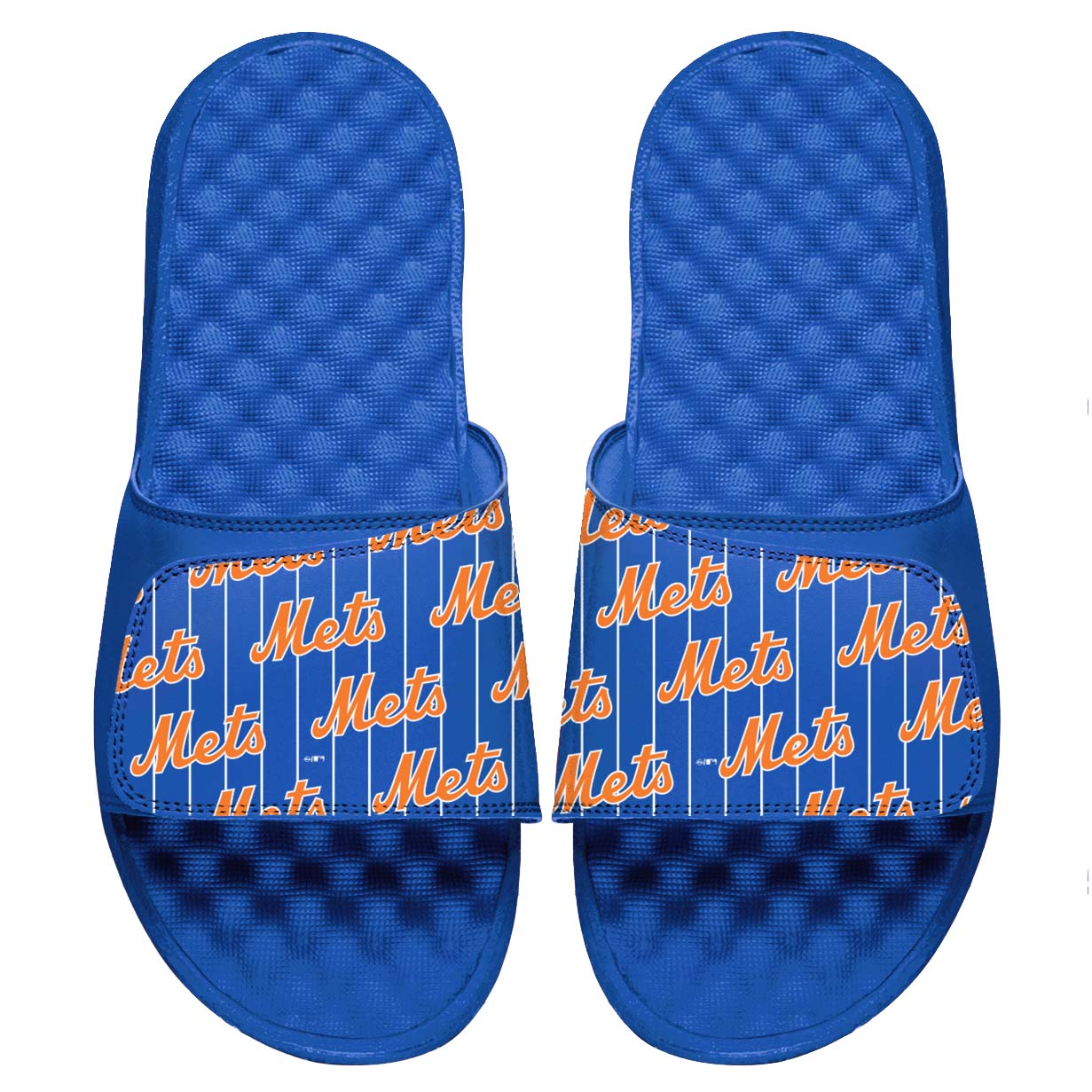 Men’s ISlide Royal New York Mets Loudmouth Logo Slide Sandals