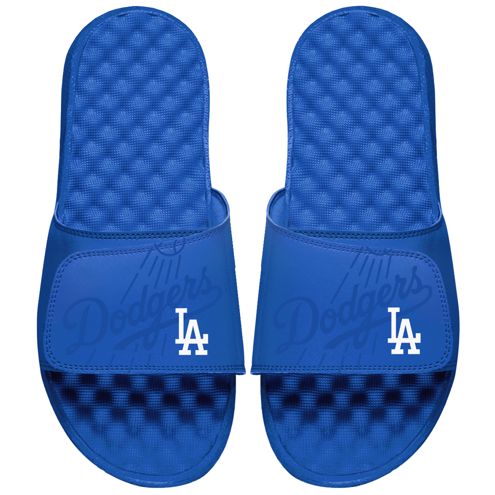 Youth ISlide Royal Los Angeles Dodgers Tonal Pop Slide Sandals