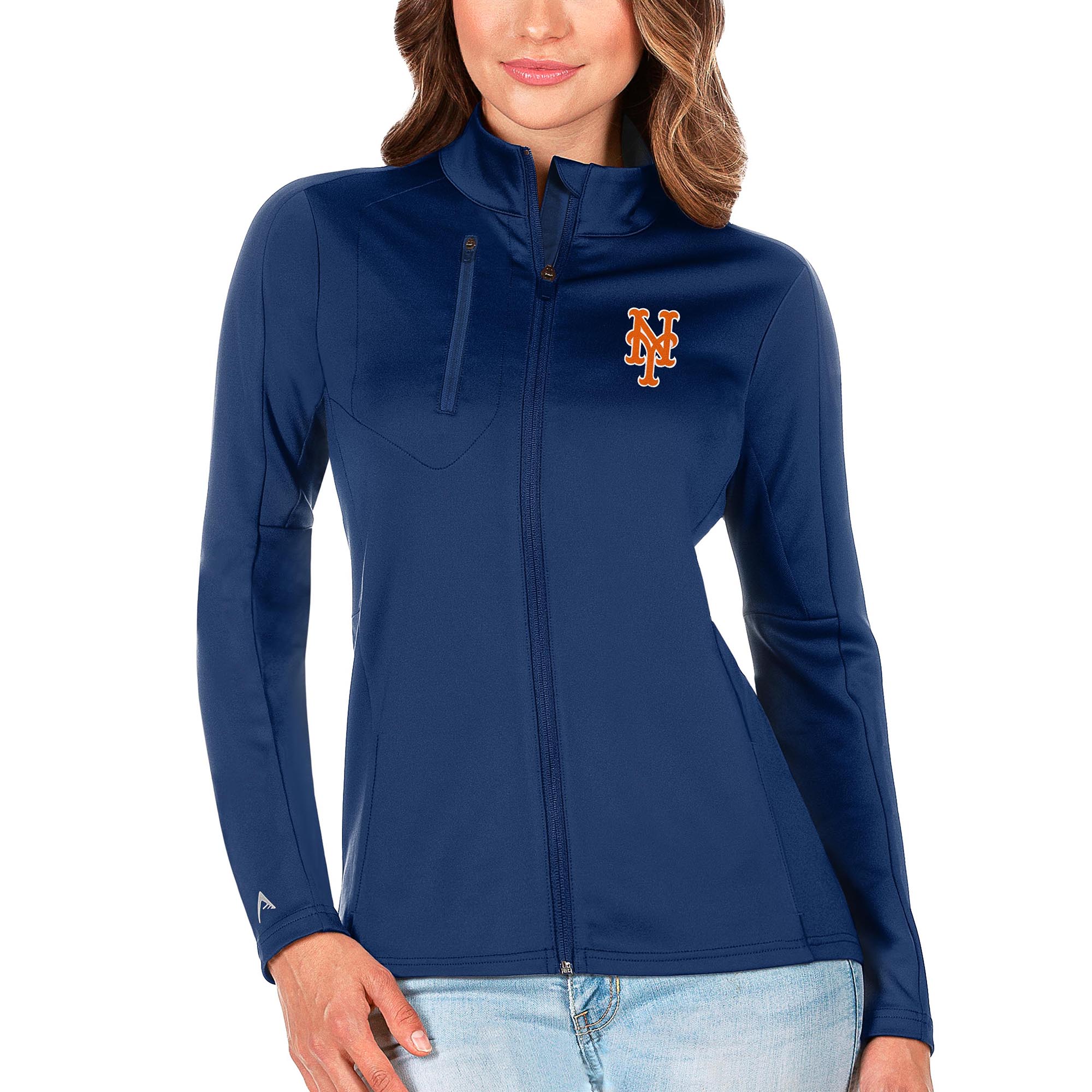 Women’s Antigua Royal New York Mets Generation Full-Zip Jacket