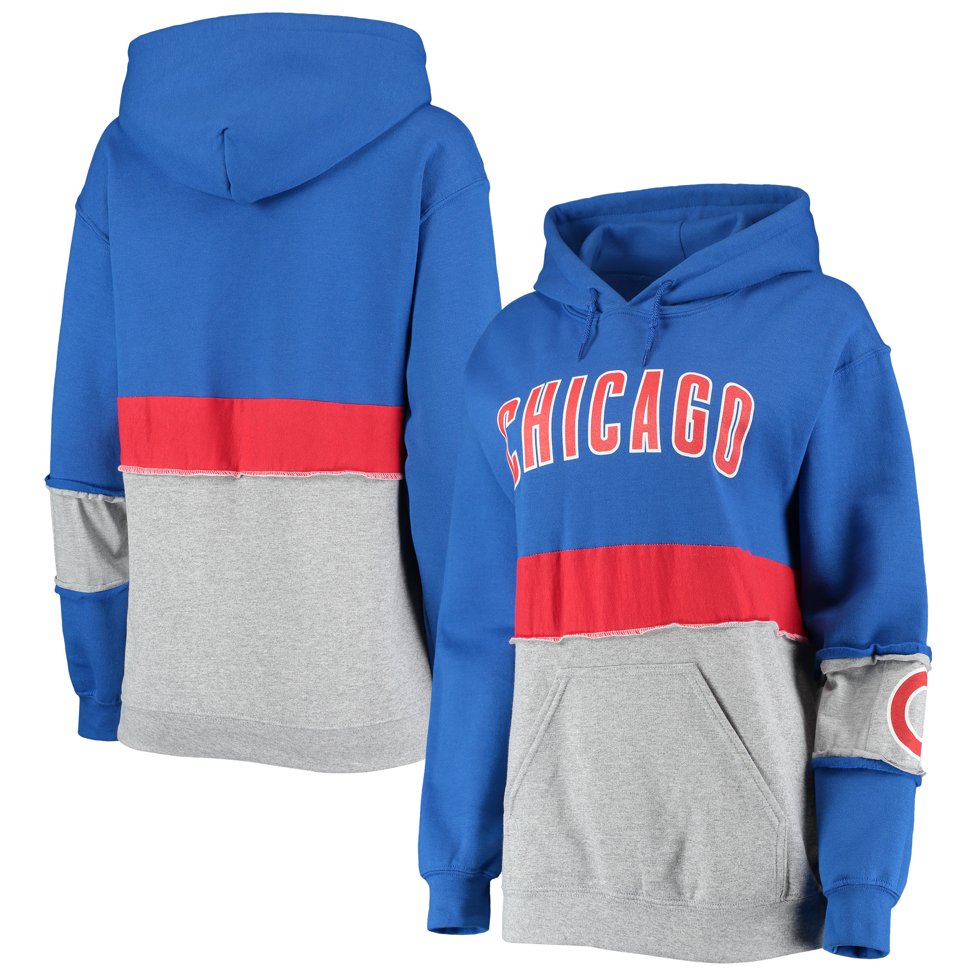 Women’s Refried Apparel Royal Chicago Cubs Sustainable Pullover Hoodie