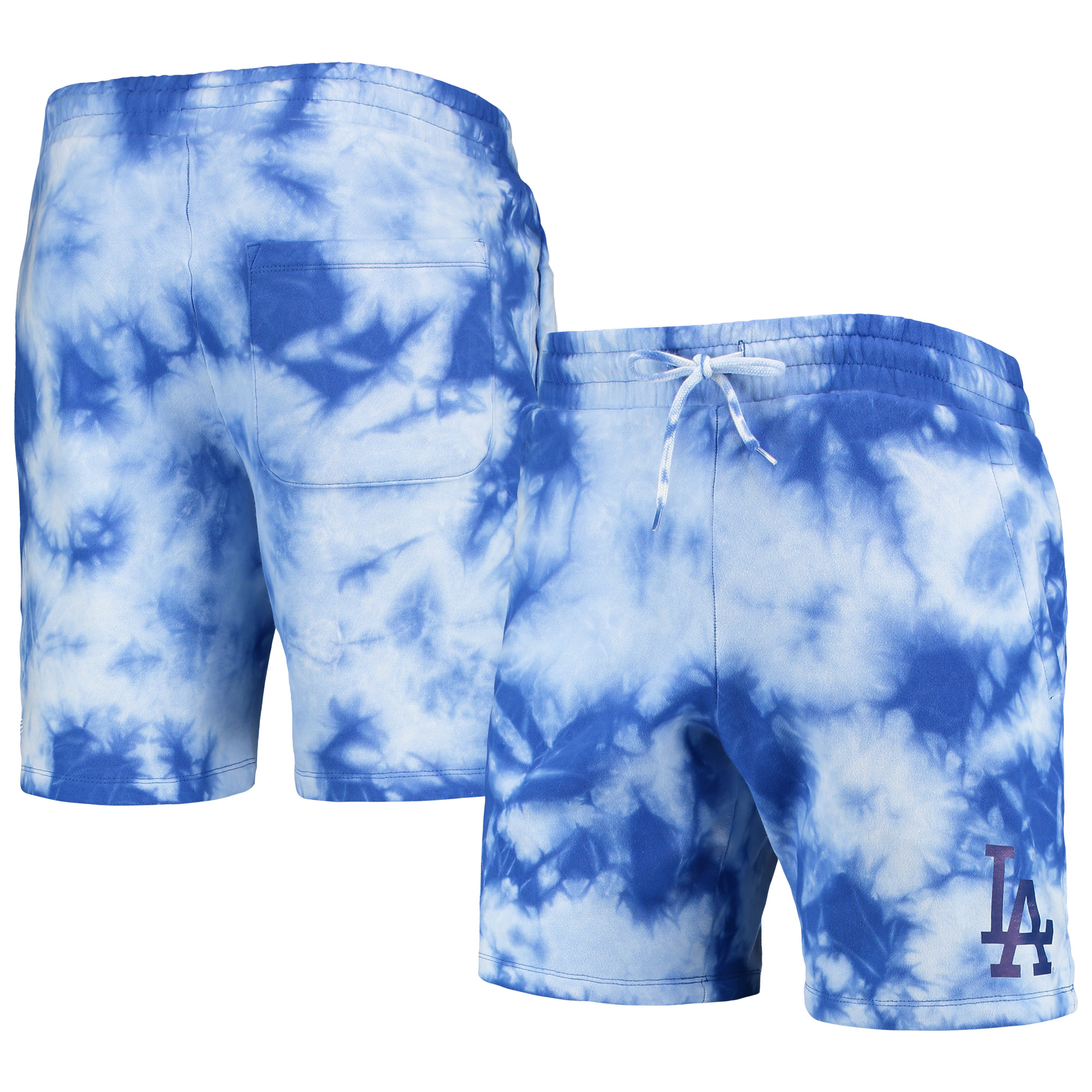 Men’s New Era Royal Los Angeles Dodgers Team Dye Shorts