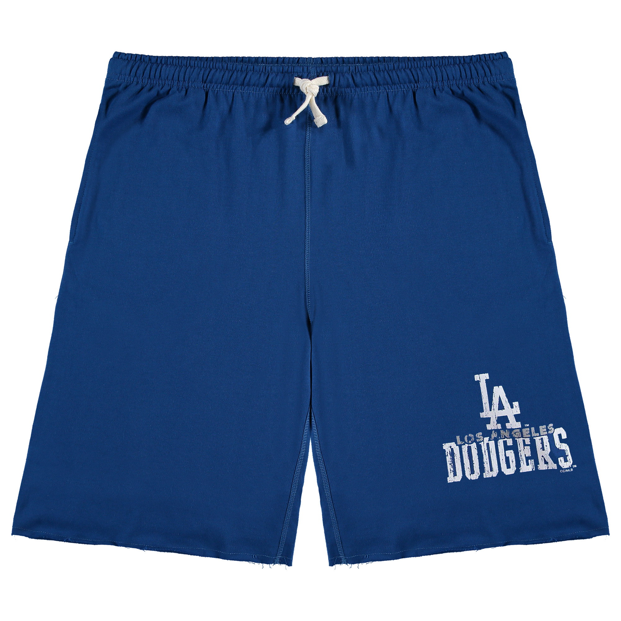 Men’s Royal Los Angeles Dodgers Big & Tall French Terry Shorts