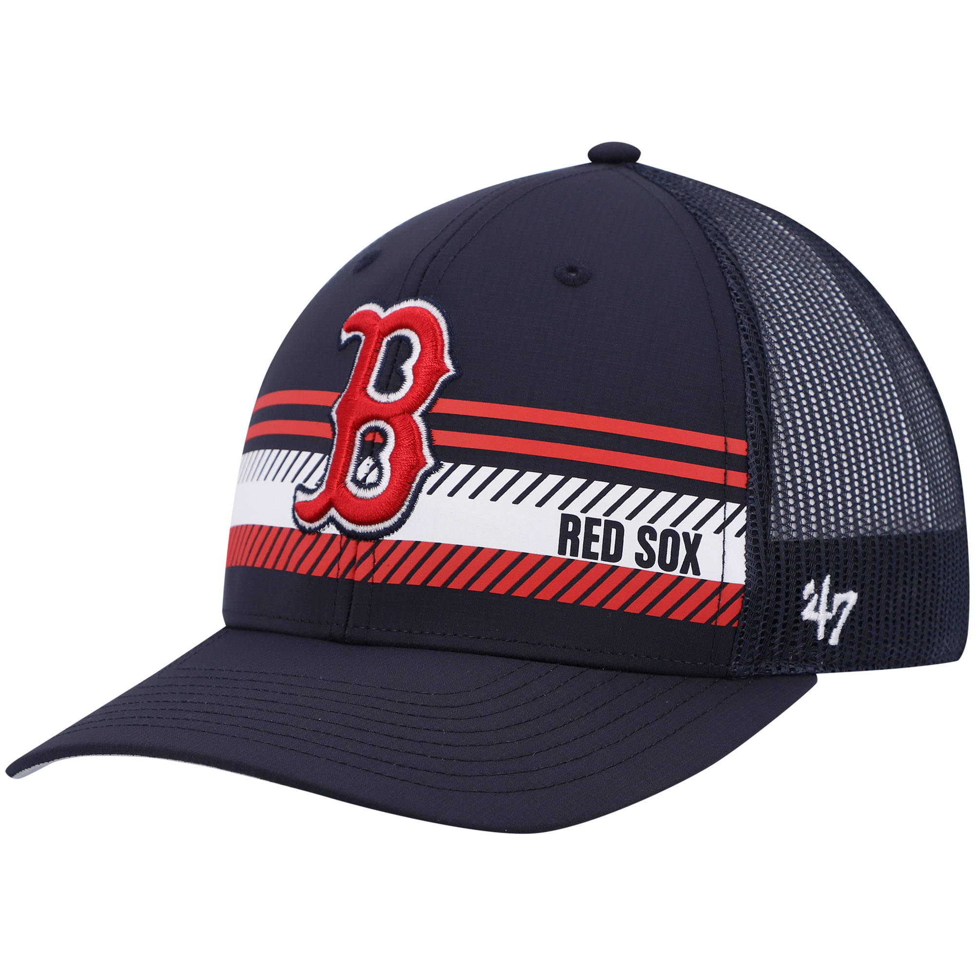 Men’s ’47 Navy Boston Red Sox Cumberland Trucker Snapback Hat