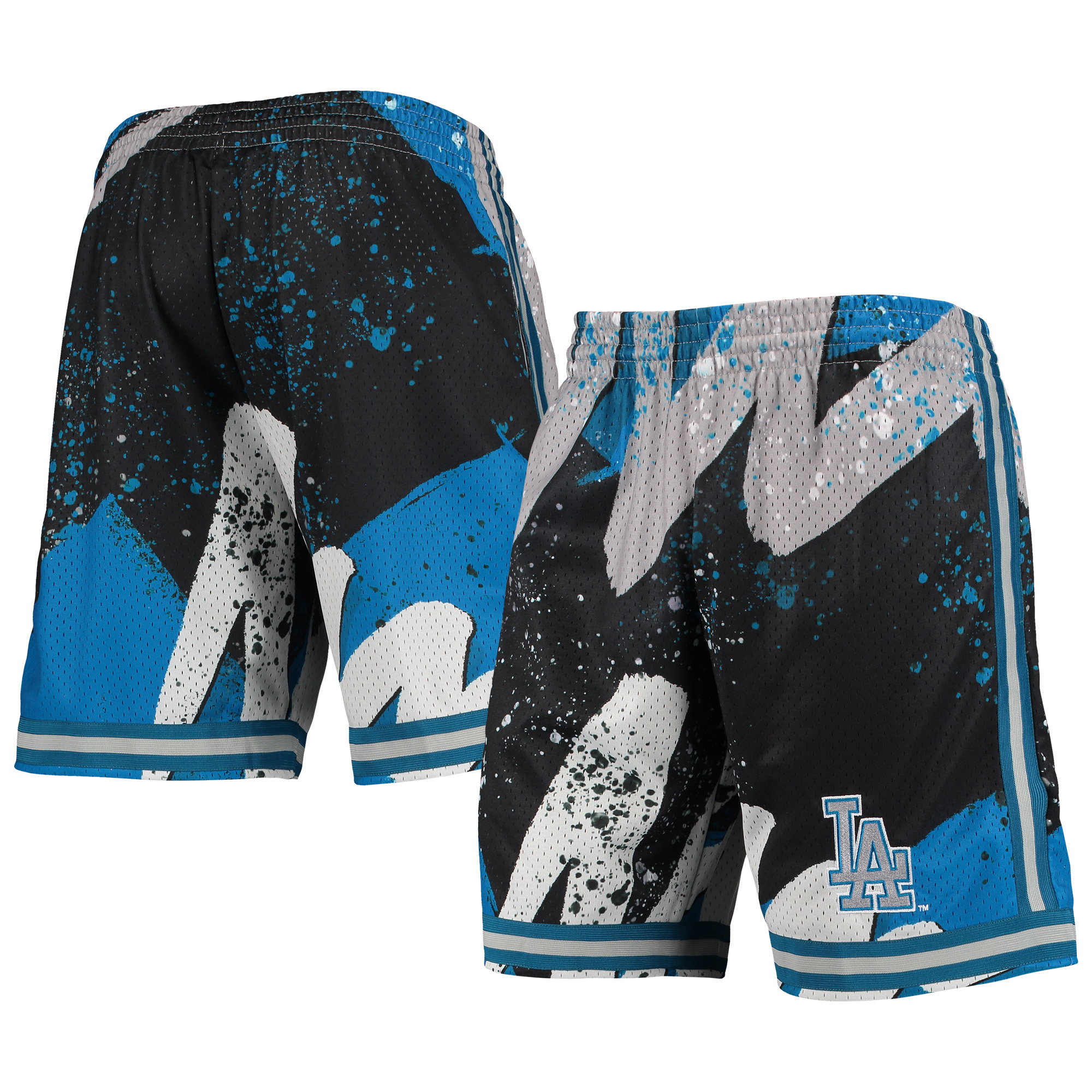 Men’s Mitchell & Ness Royal Los Angeles Dodgers Hyper Hoops Shorts