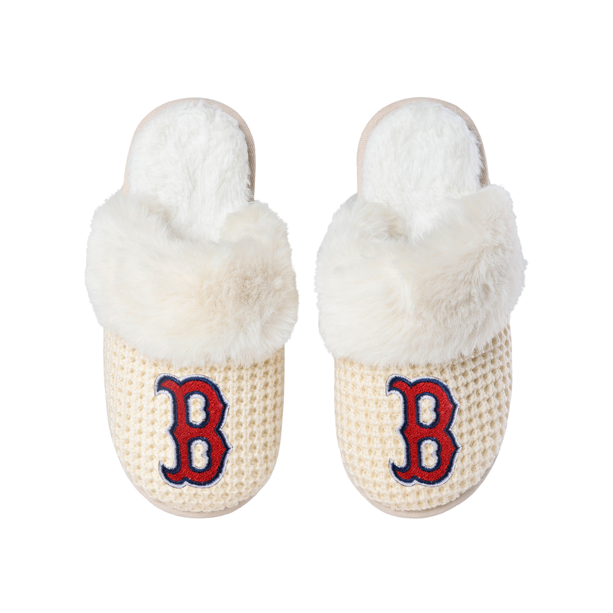 Women’s FOCO Boston Red Sox Open Back Slippers