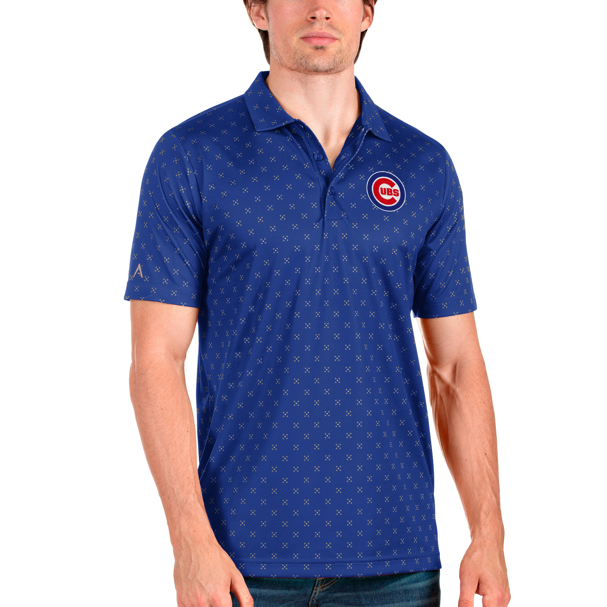 Men’s Antigua Royal Chicago Cubs Spark Polo