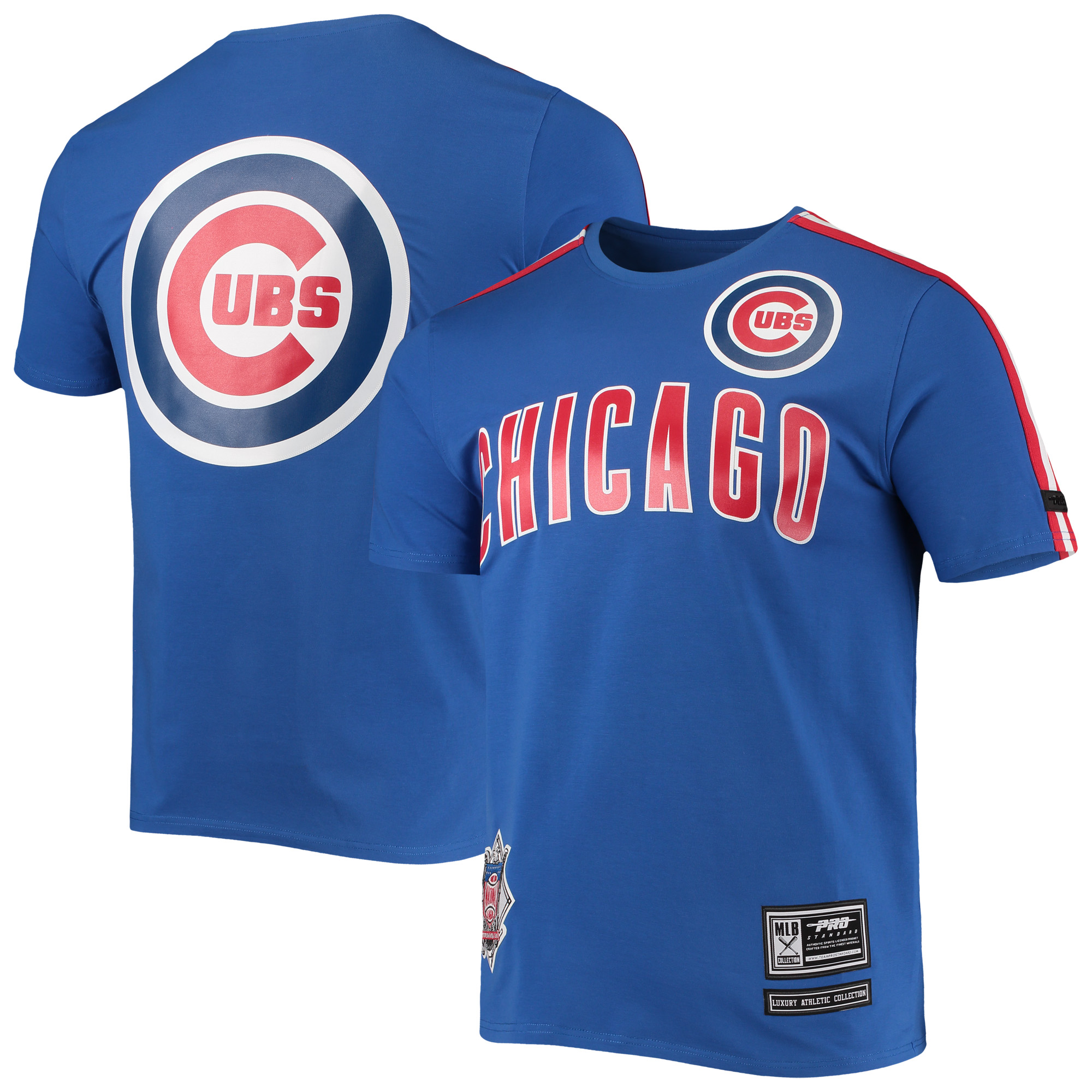 Men’s Pro Standard Royal/ Chicago Cubs Taping T-Shirt