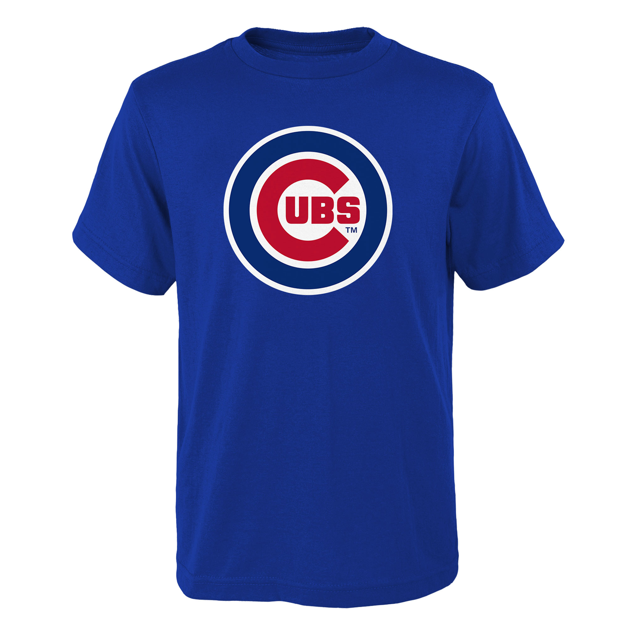 Youth Royal Chicago Cubs Logo Primary Team T-Shirt
