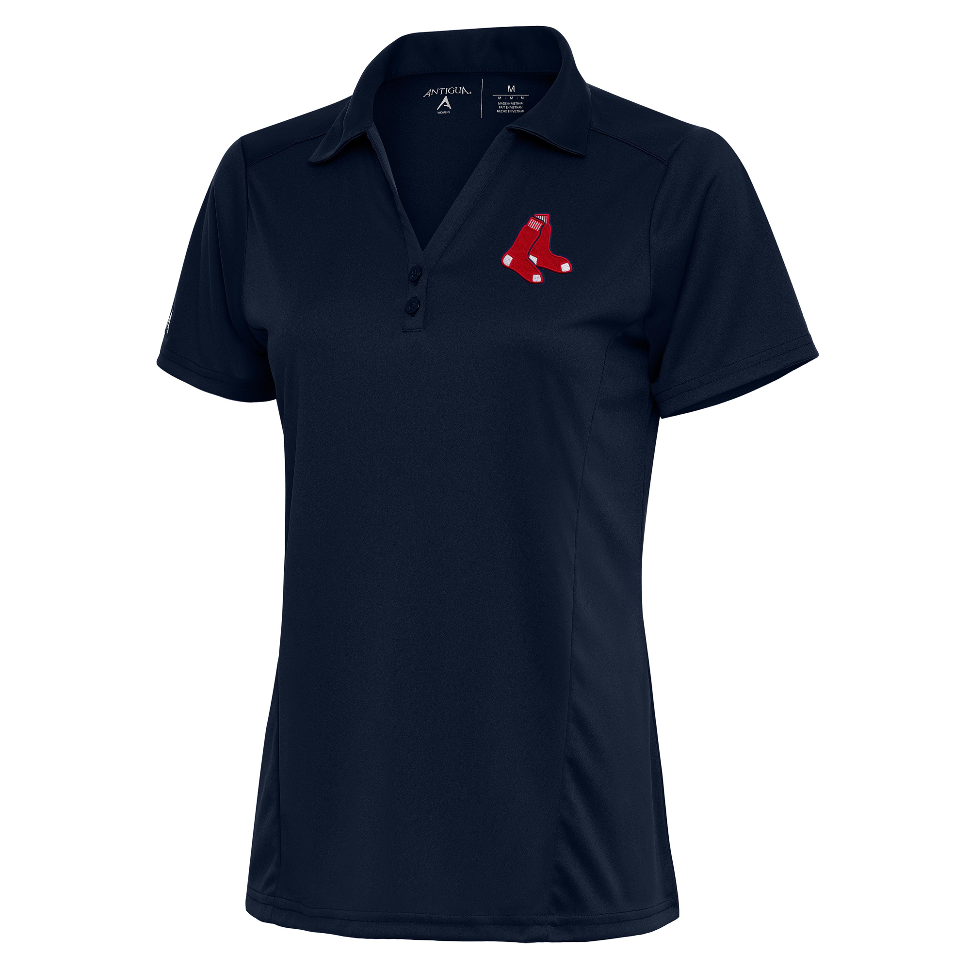 Women’s Antigua Navy Boston Red Sox Logo Tribute Polo