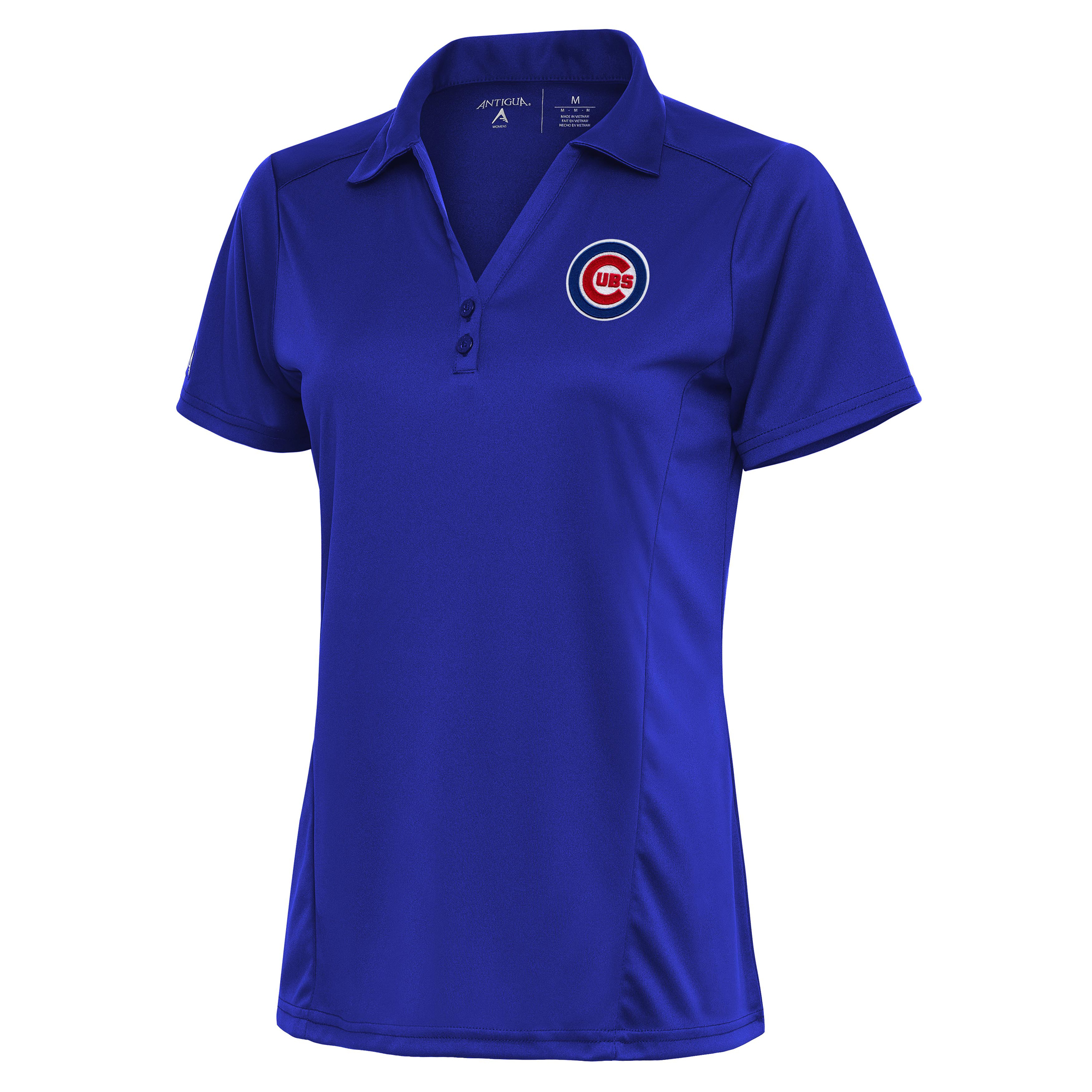 Women’s Antigua Royal Chicago Cubs Logo Tribute Polo