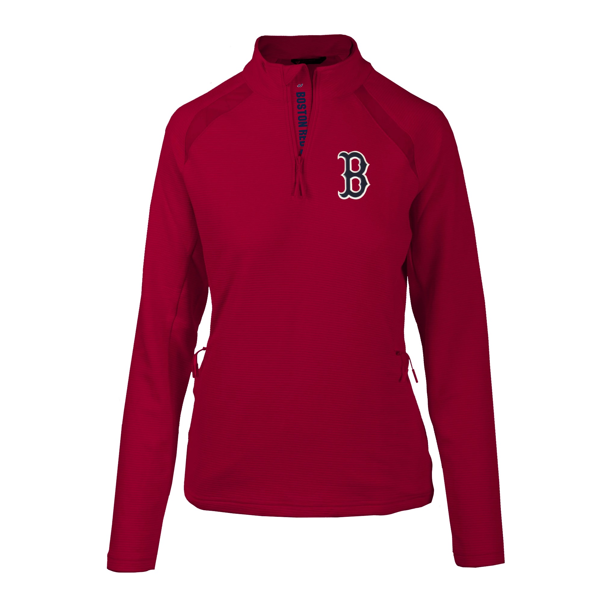 Women’s Levelwear Red Boston Red Sox Hadley Quarter-Zip Pullover Top