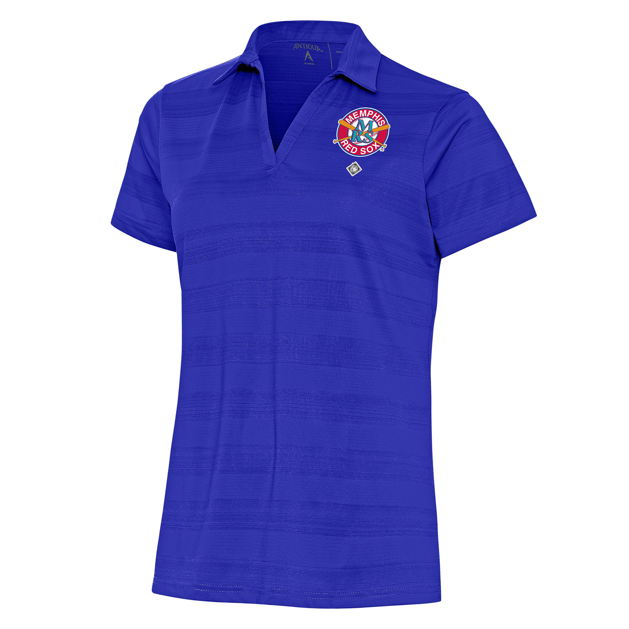 Women’s Antigua Royal Memphis Red Sox Compass Polo