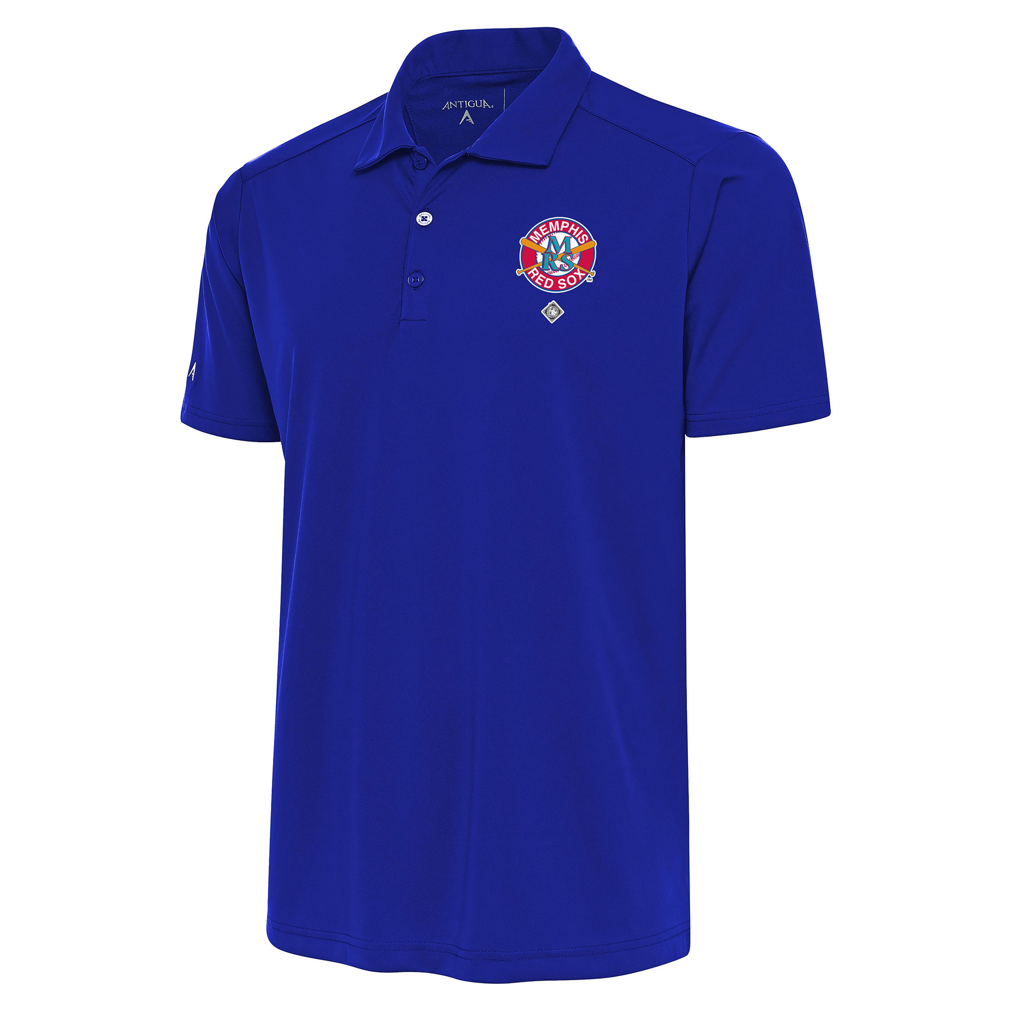 Men’s Antigua Royal Memphis Red Sox Tribute Polo