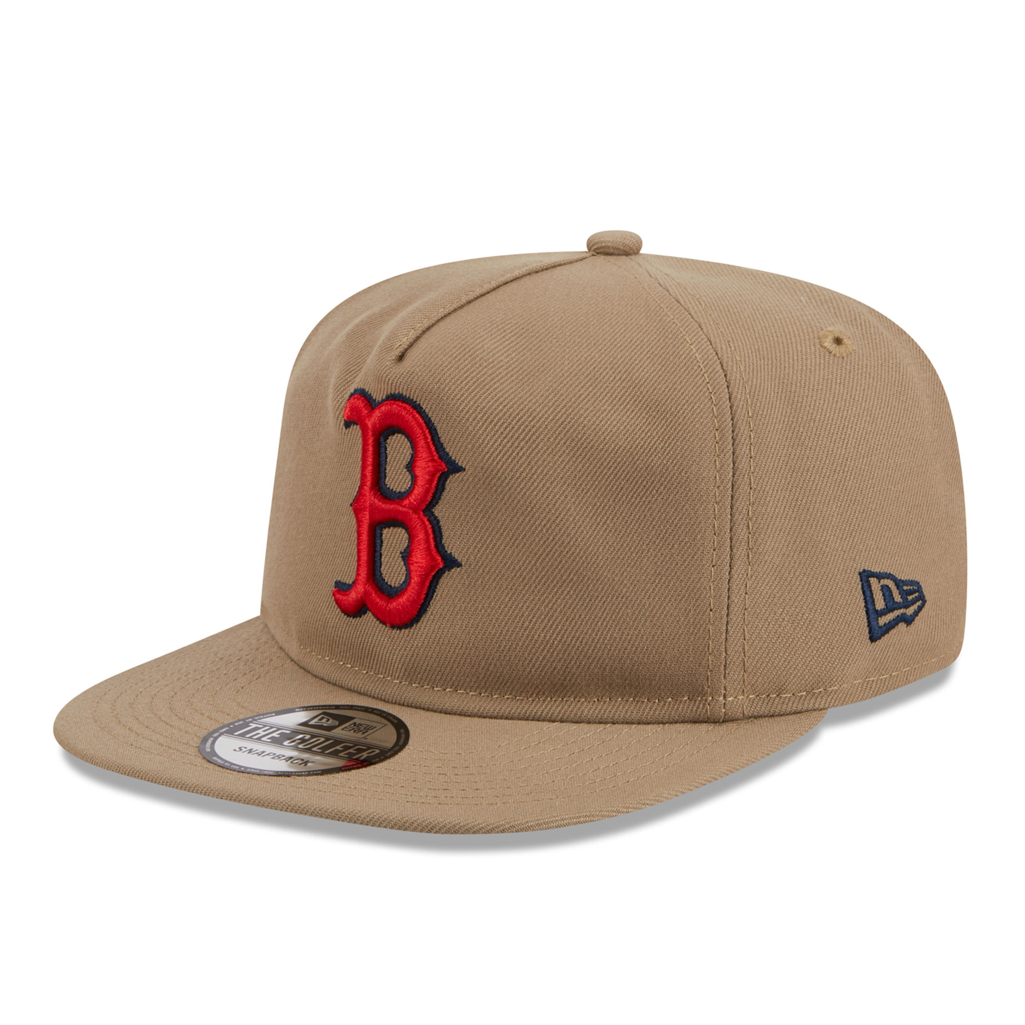 Men’s New Era  Khaki Boston Red Sox Golfer Adjustable Hat