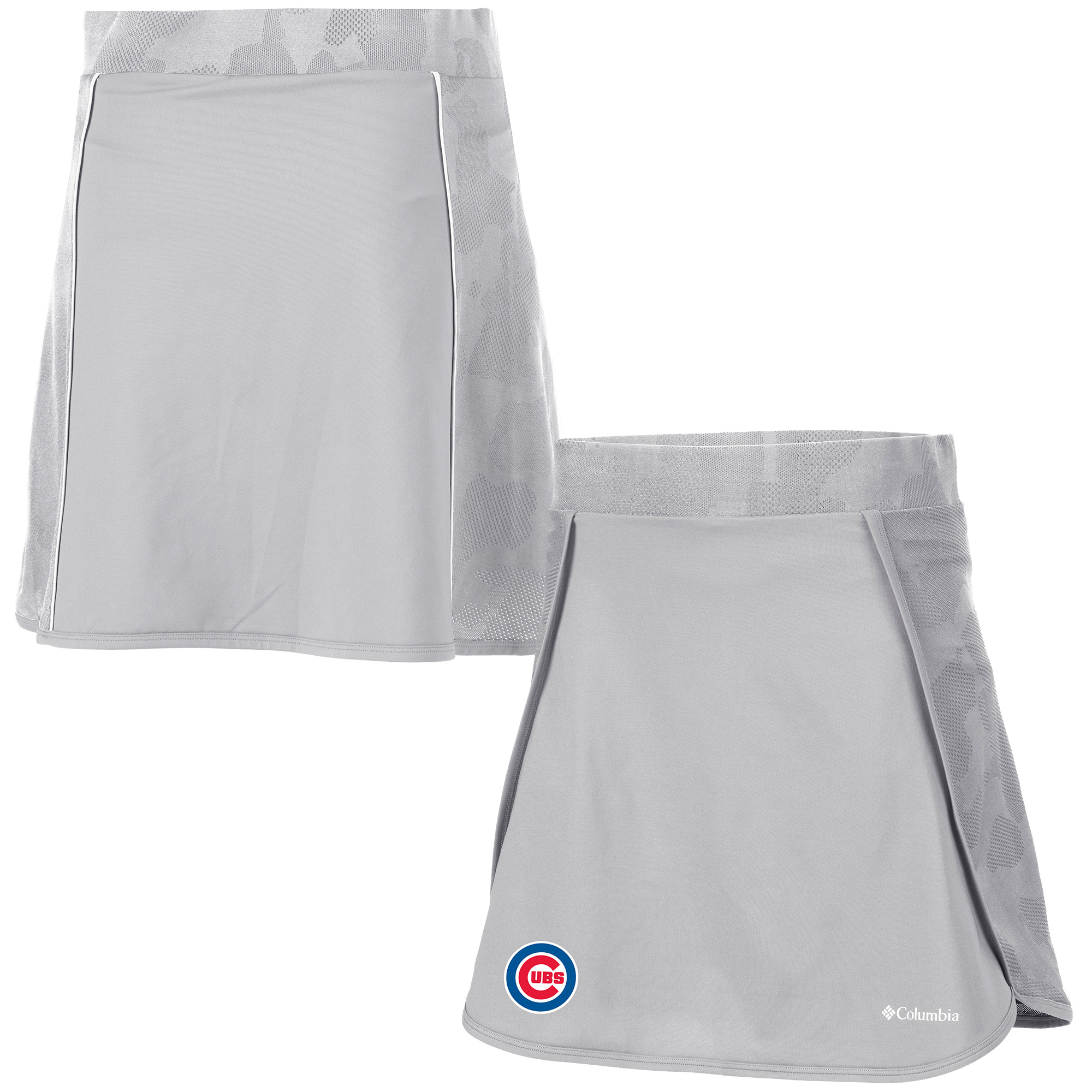 Women’s Columbia  Gray Chicago Cubs Up Next Skort