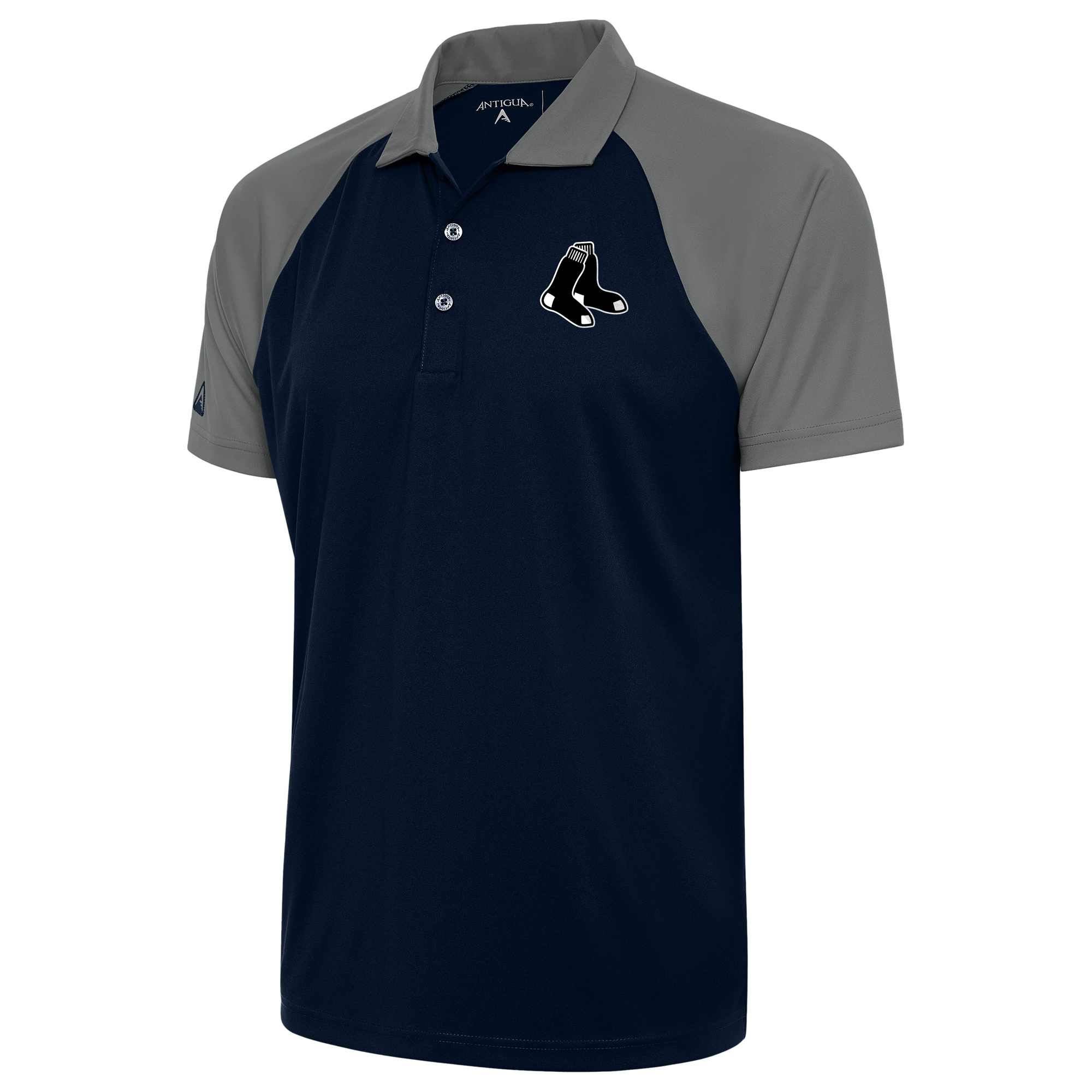 Men’s Antigua Navy Boston Red Sox Metallic Nova Polo