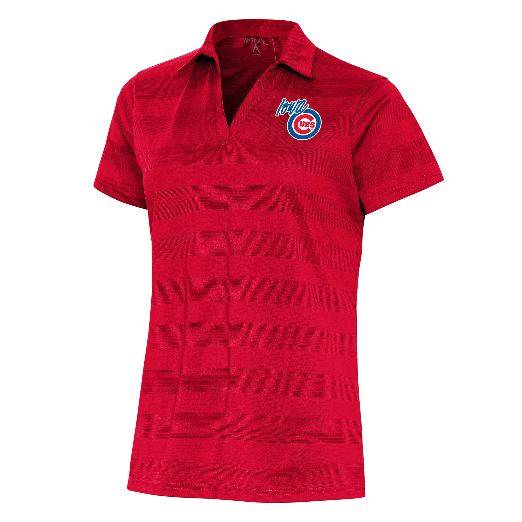Women’s Antigua Red Iowa Cubs Compass Polo