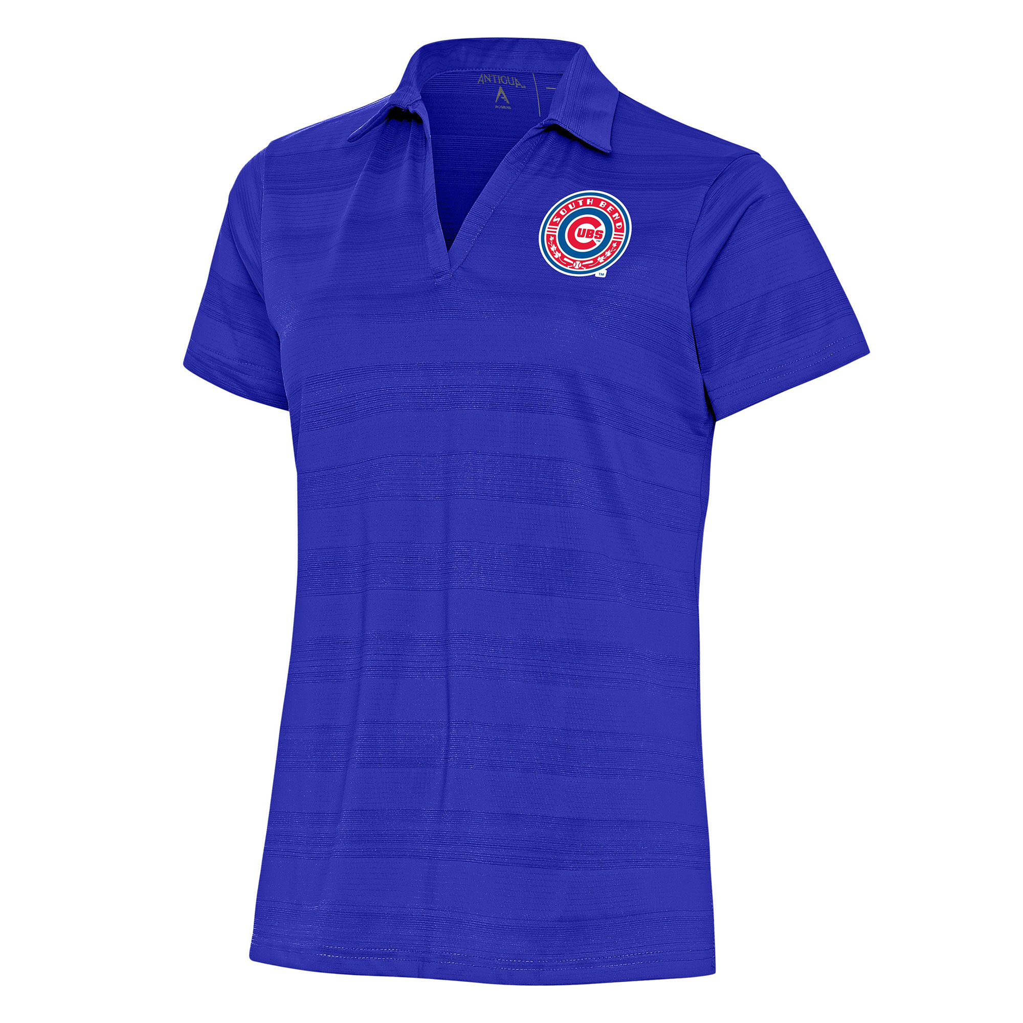 Women’s Antigua Royal South Bend Cubs Compass Polo