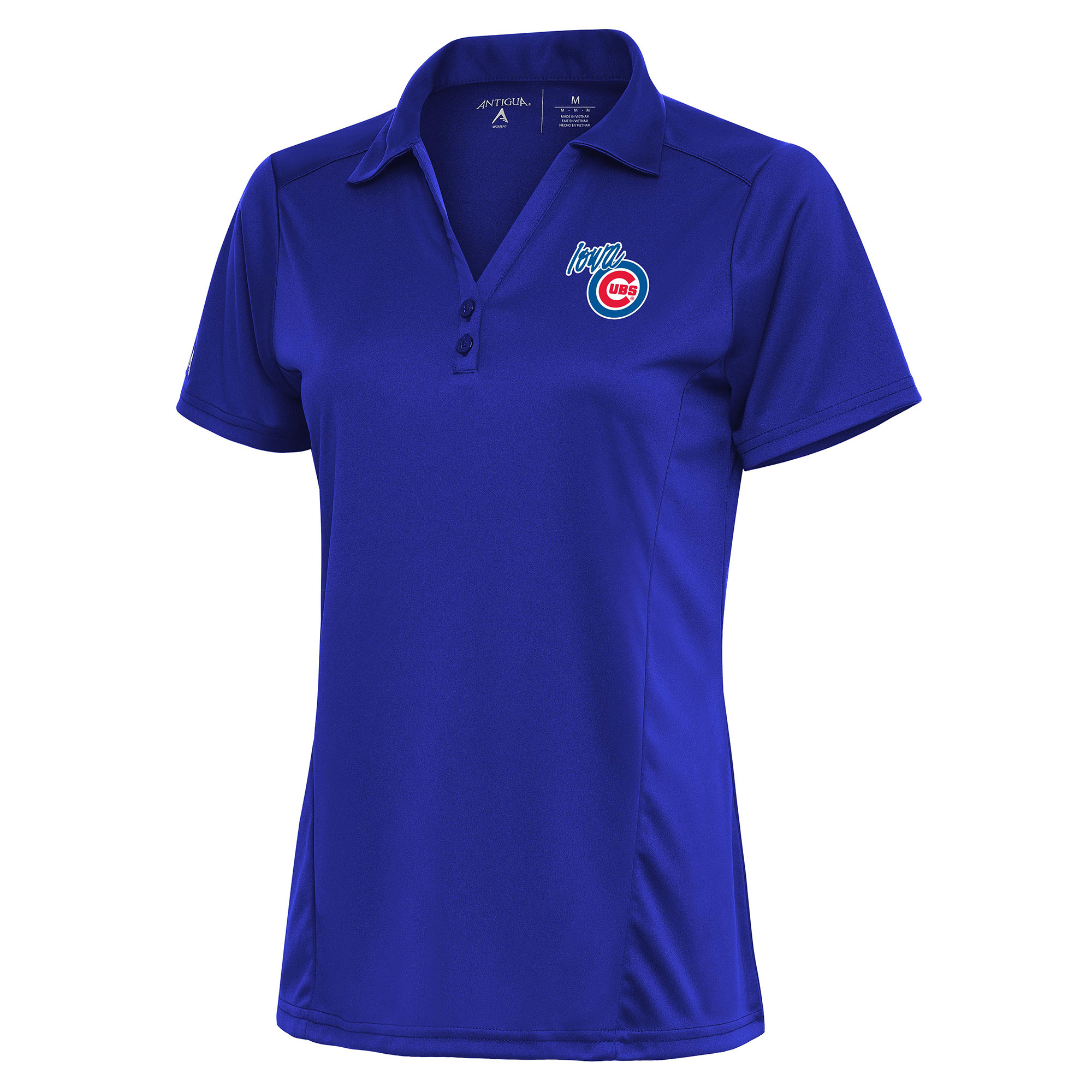 Women’s Antigua Royal Iowa Cubs Tribute Polo