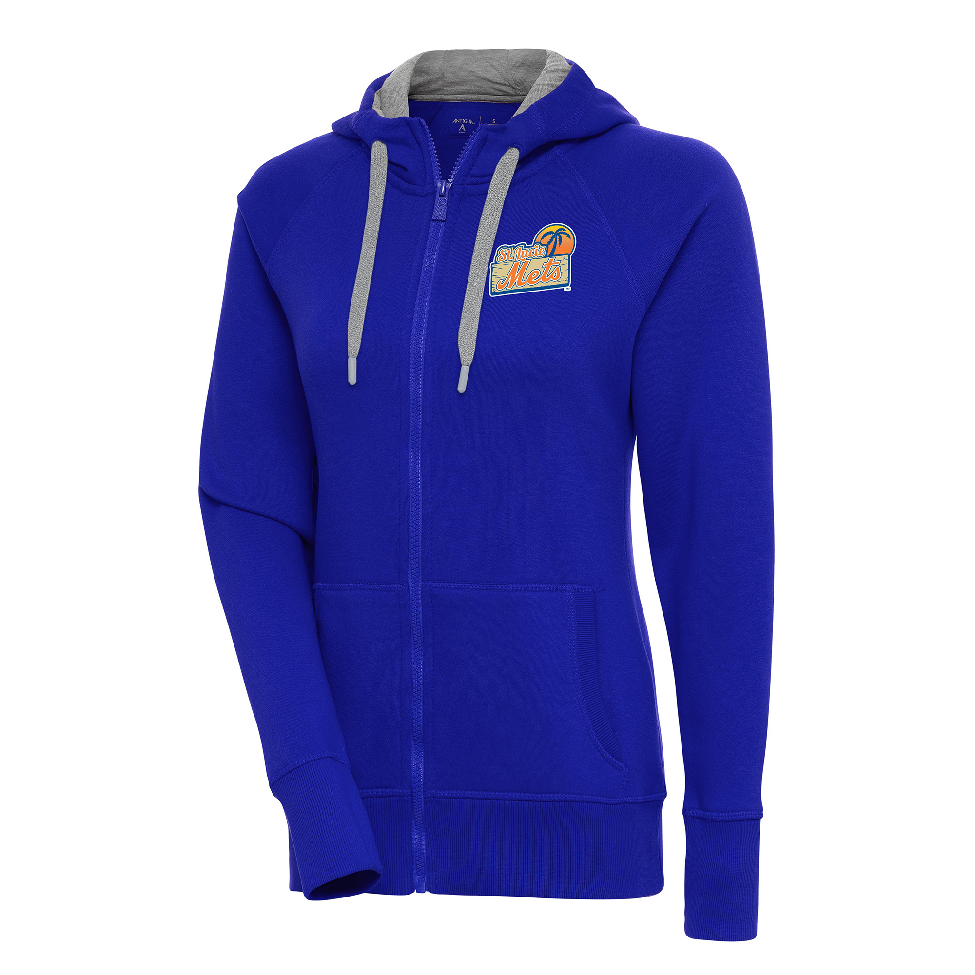 Women’s Antigua  Royal St. Lucie Mets Victory Full-Zip Hoodie