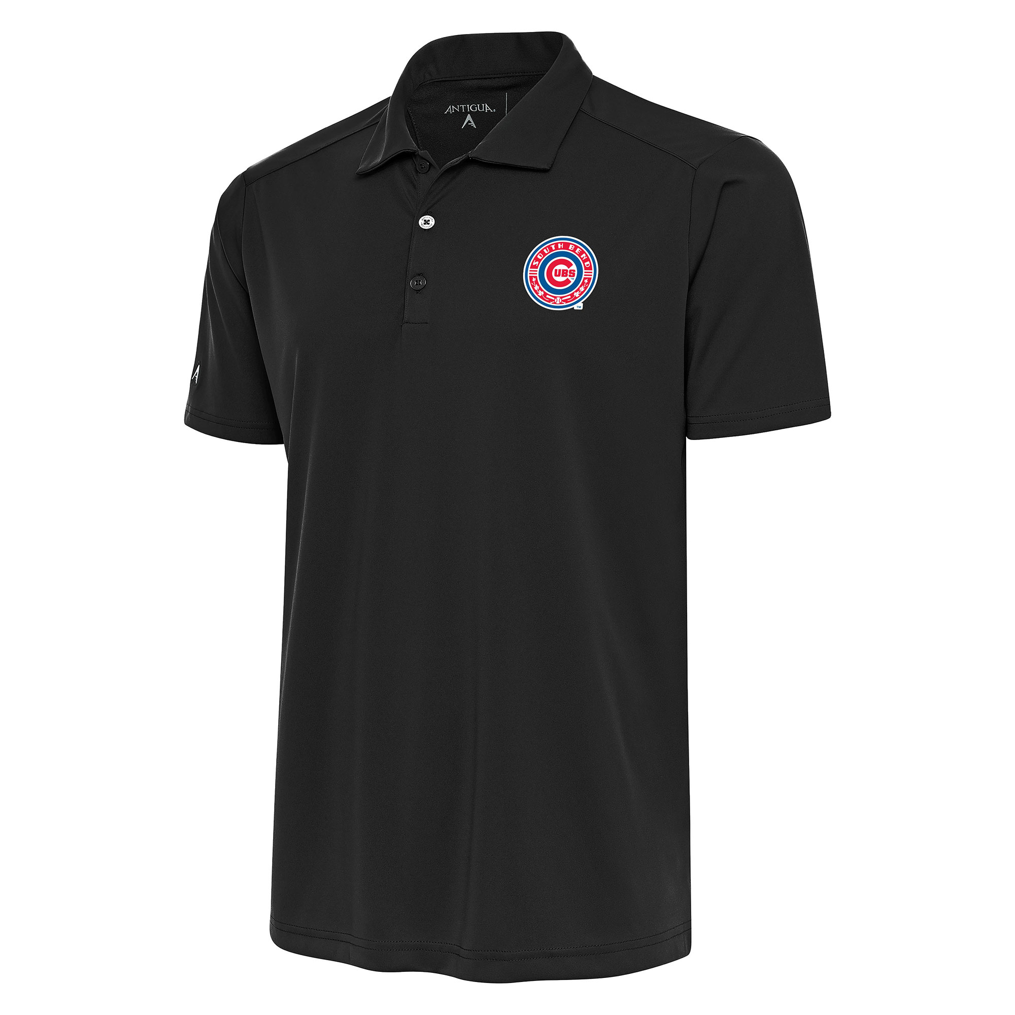 Men’s Antigua Gray South Bend Cubs Tribute Polo