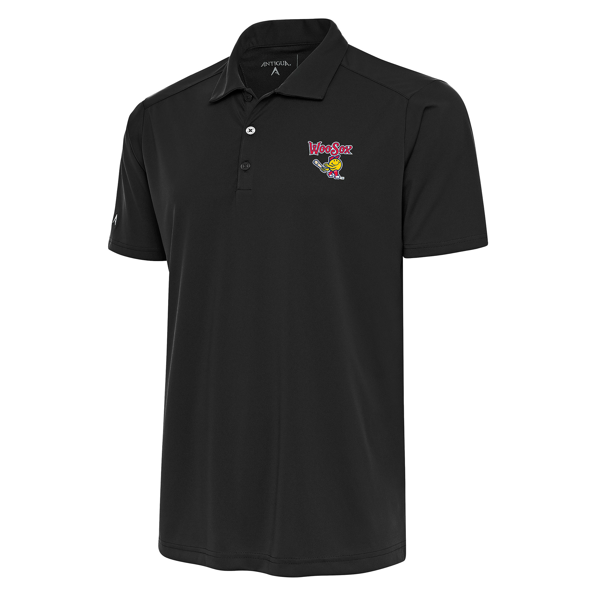 Men’s Antigua  Gray Worcester Red Sox Tribute Polo