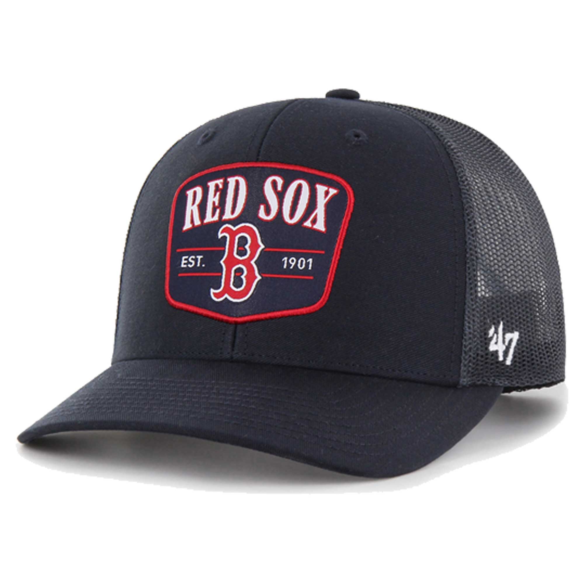 Men’s ’47 Navy Boston Red Sox Squad Trucker Adjustable Hat