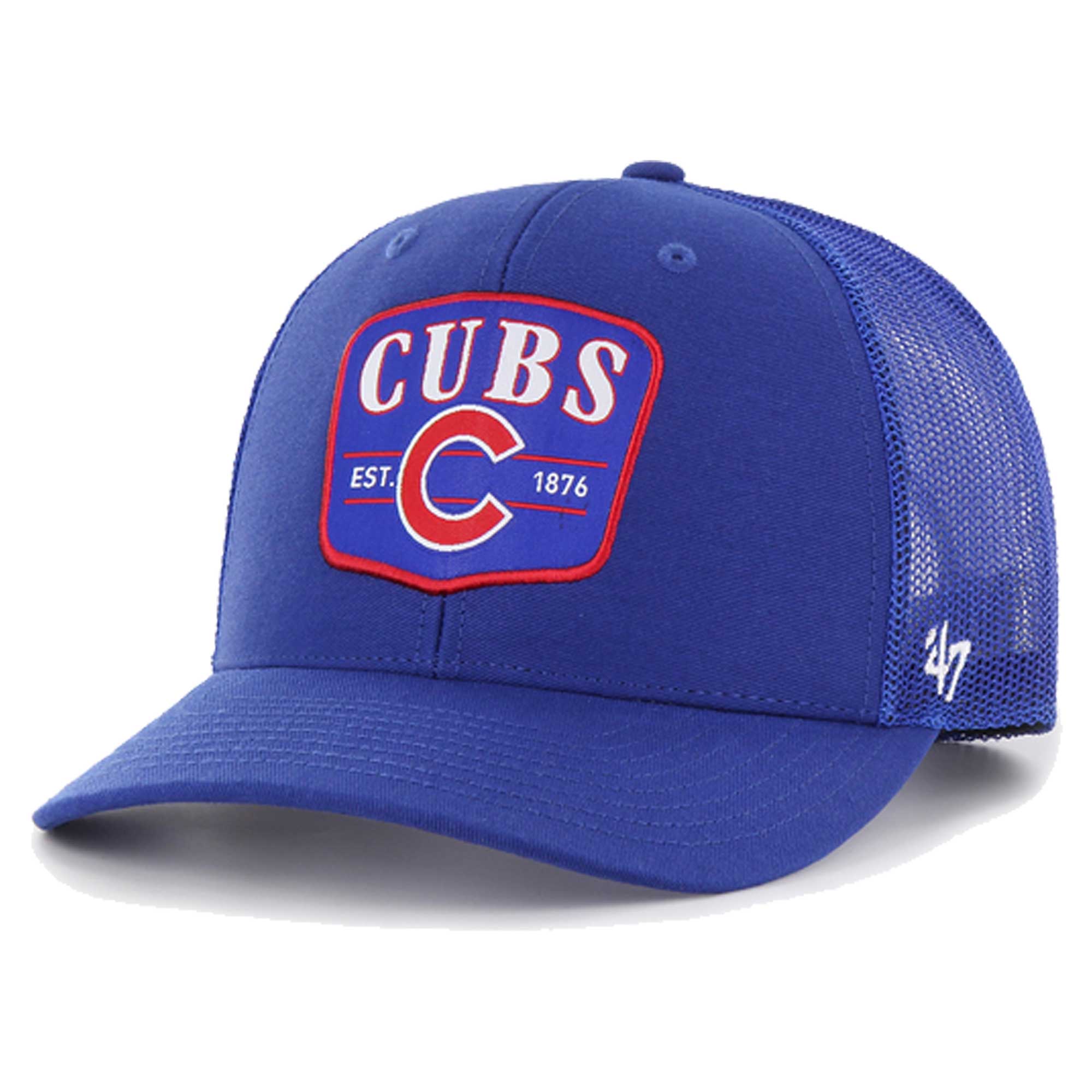 Men’s ’47 Royal Chicago Cubs Squad Trucker Adjustable Hat