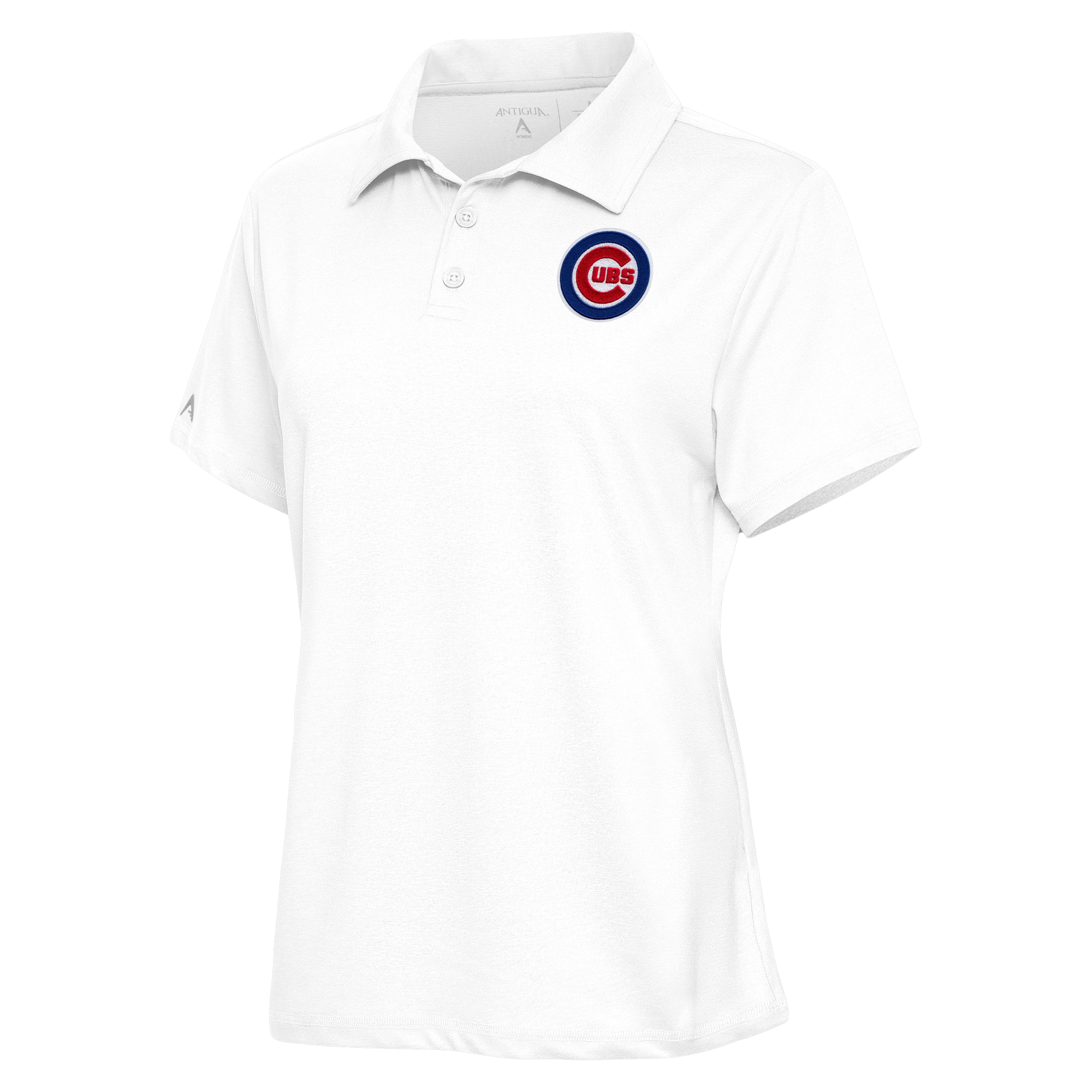 Women’s Antigua  White Chicago Cubs Motivated Polo