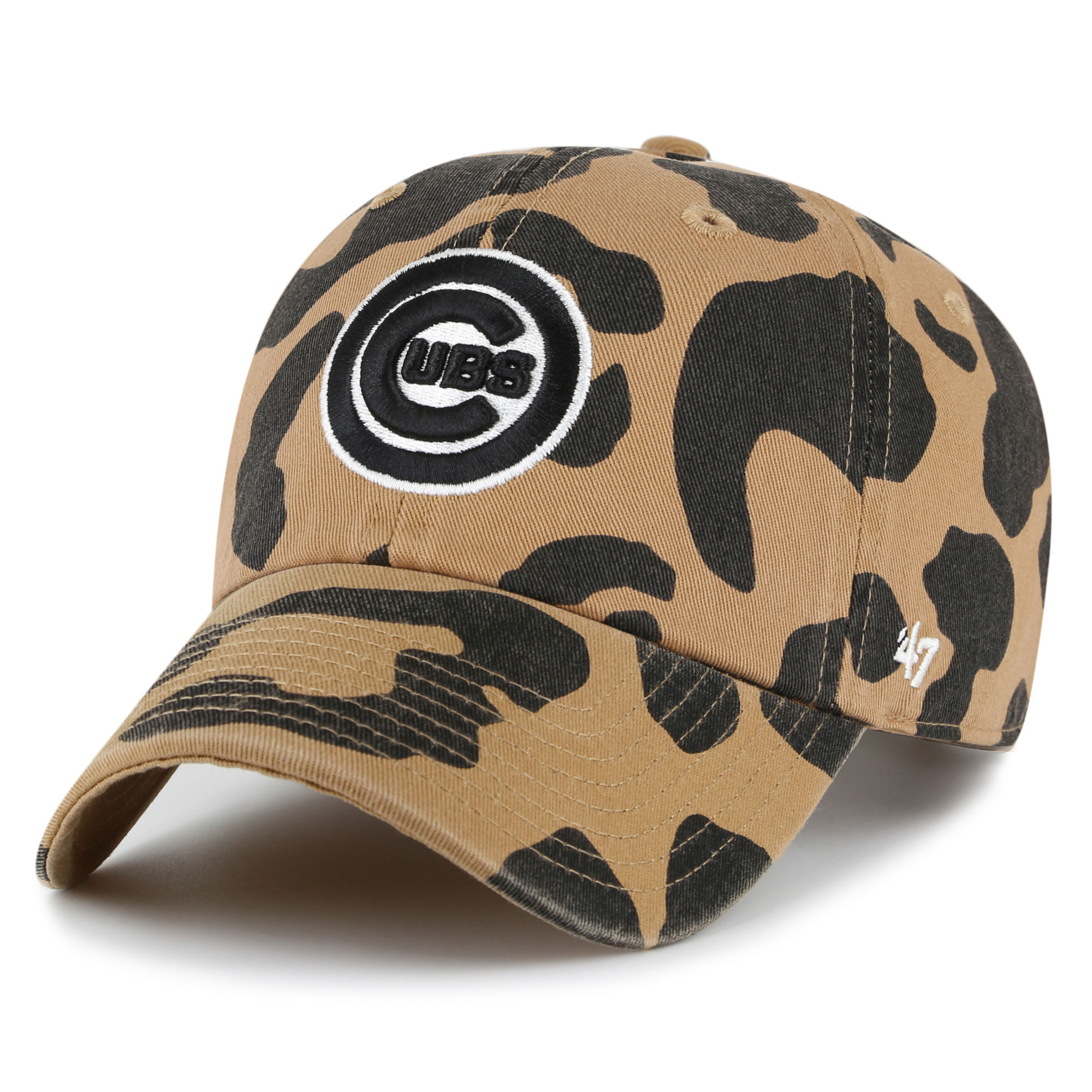 Women’s ’47 Brown Chicago Cubs Rosette Clean Up Adjustable Hat