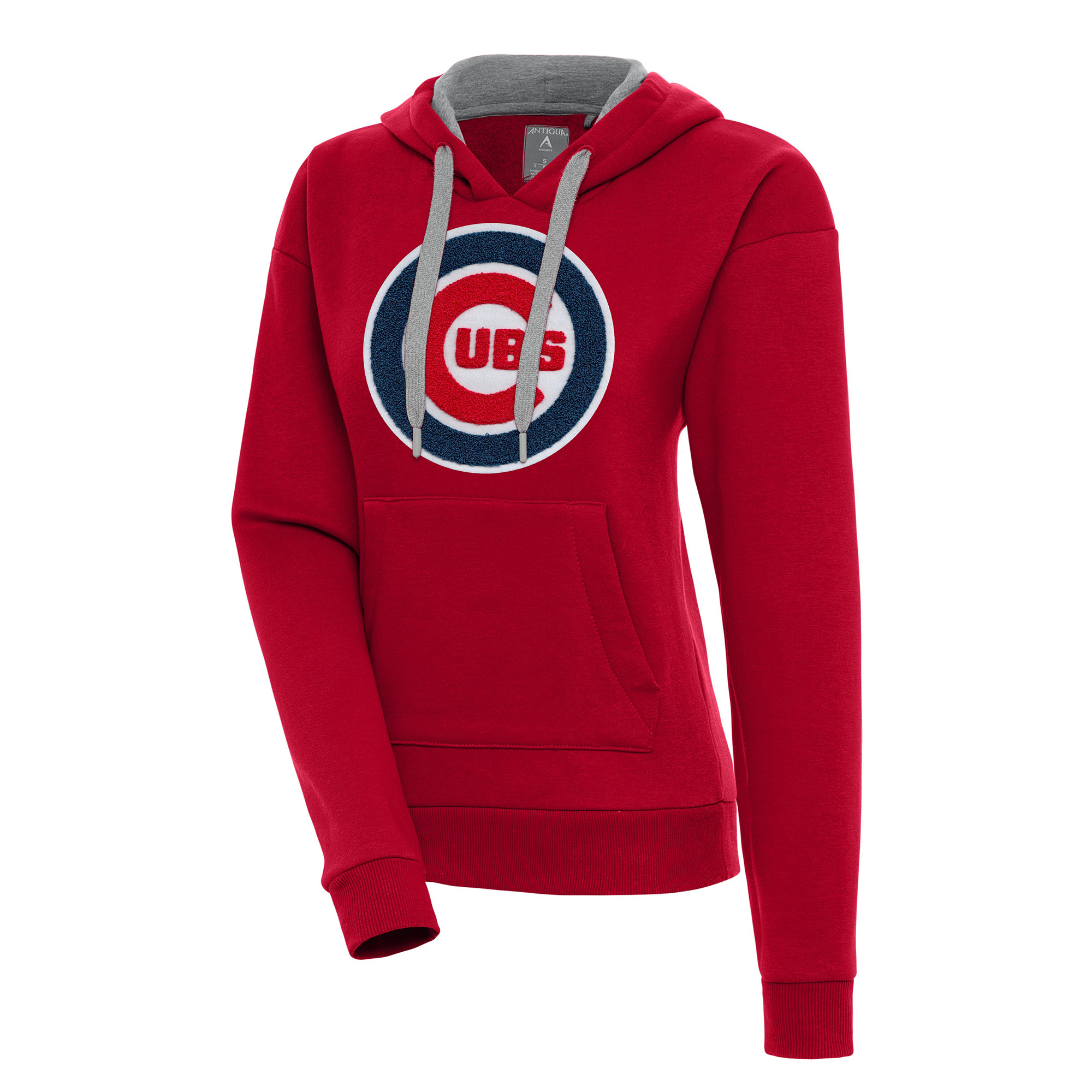 Women’s Antigua  Red Chicago Cubs Victory Pullover Hoodie