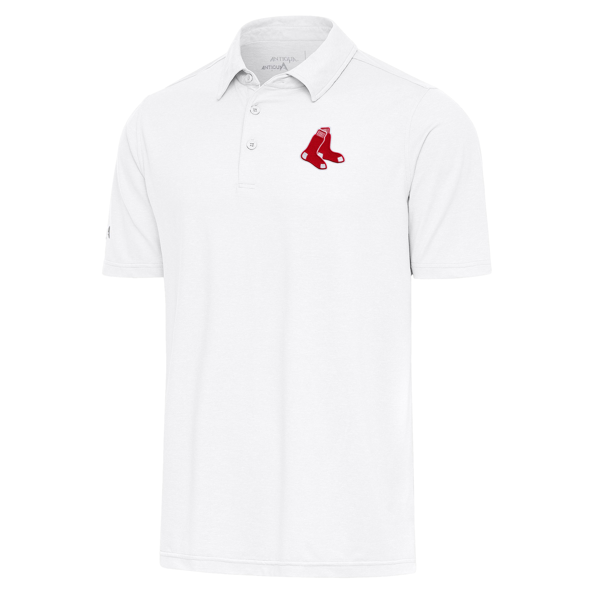 Men’s Antigua White Boston Red Sox Par Polo