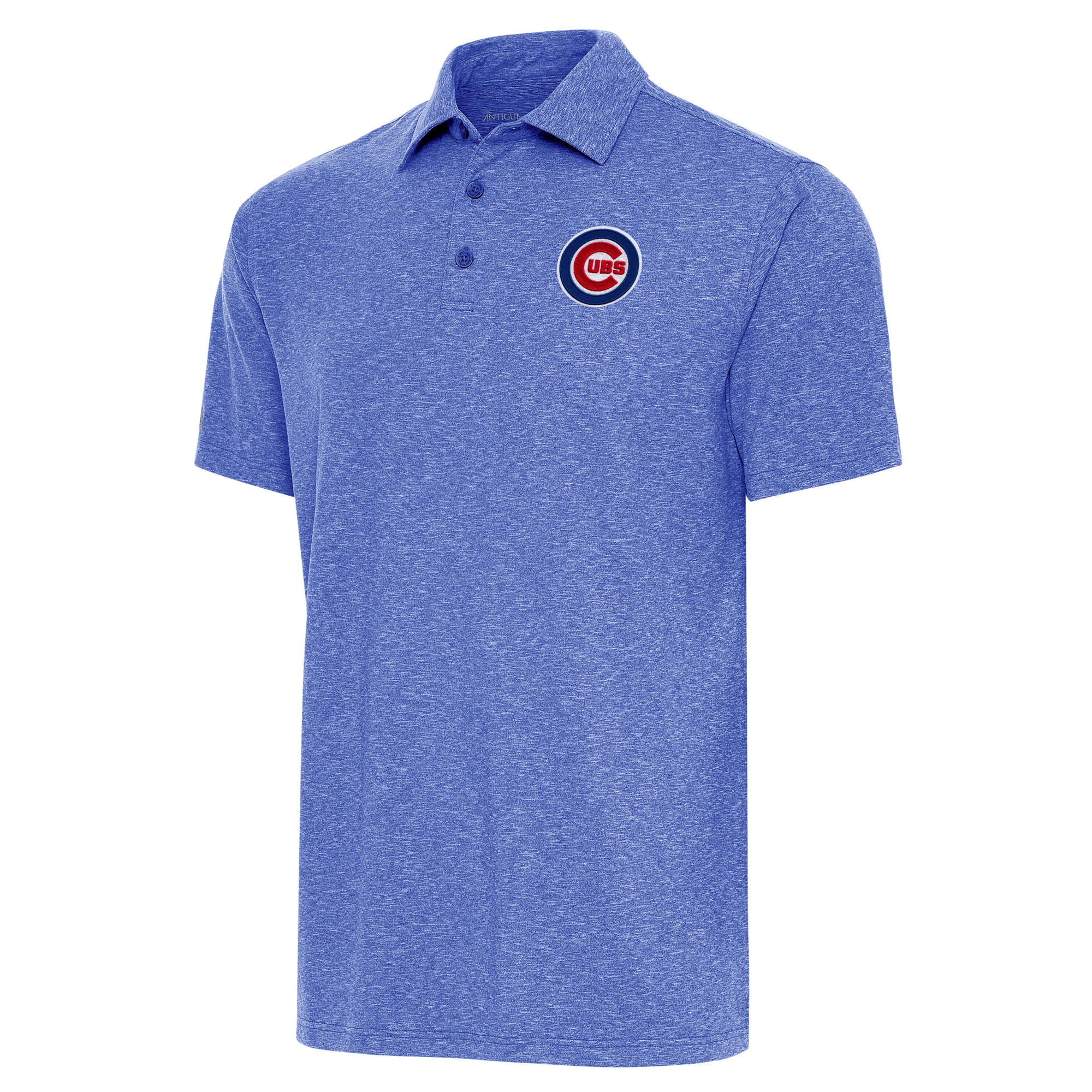 Men’s Antigua  Heather Royal Chicago Cubs Par Polo