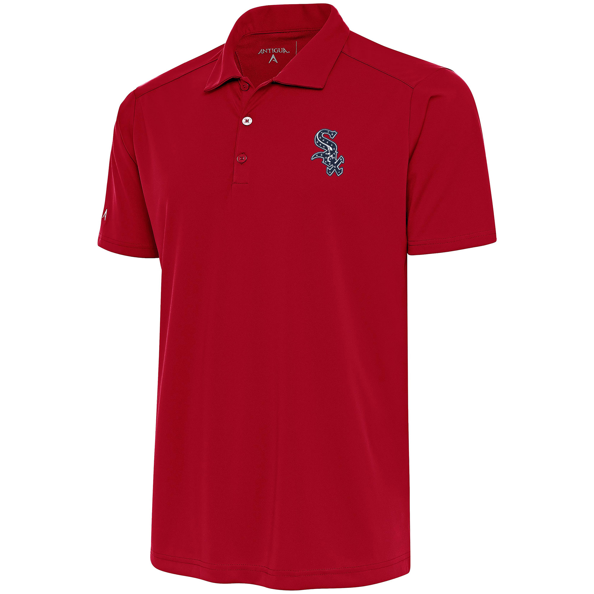 Men’s Antigua Red Chicago White Sox Patriotic Tribute Polo