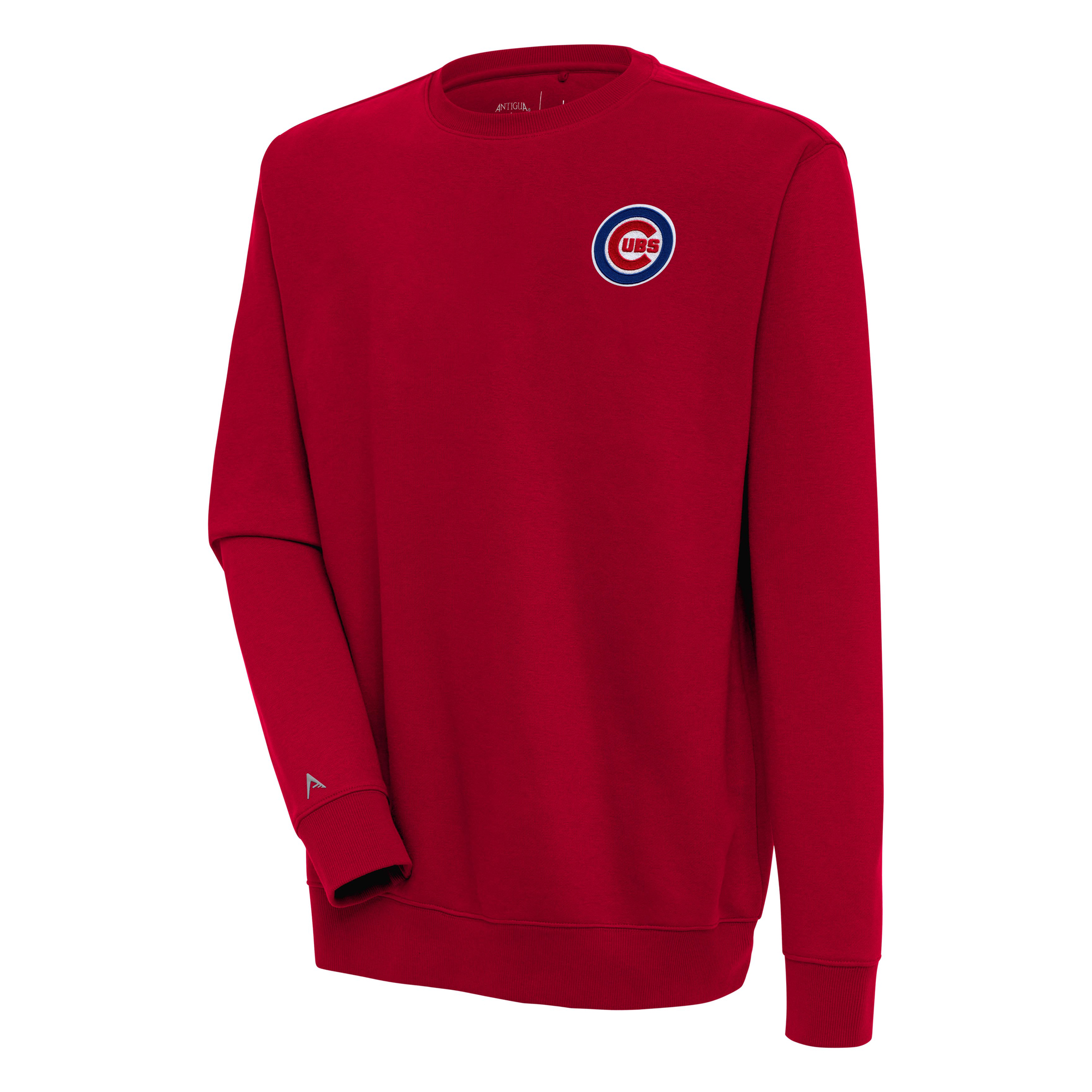 Men’s Antigua Red Chicago Cubs Victory Pullover Sweatshirt