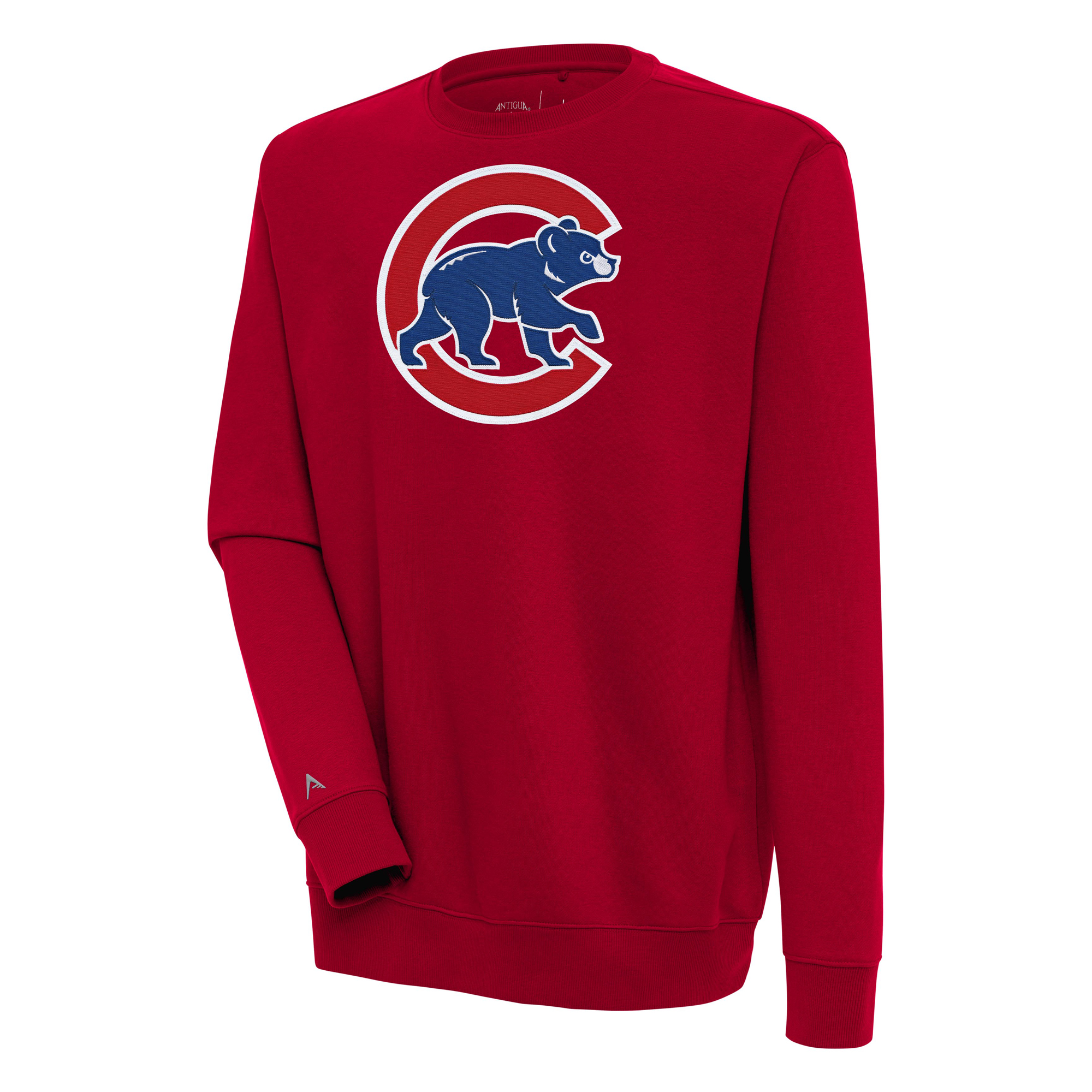 Men’s Antigua  Red Chicago Cubs Victory Pullover Sweatshirt