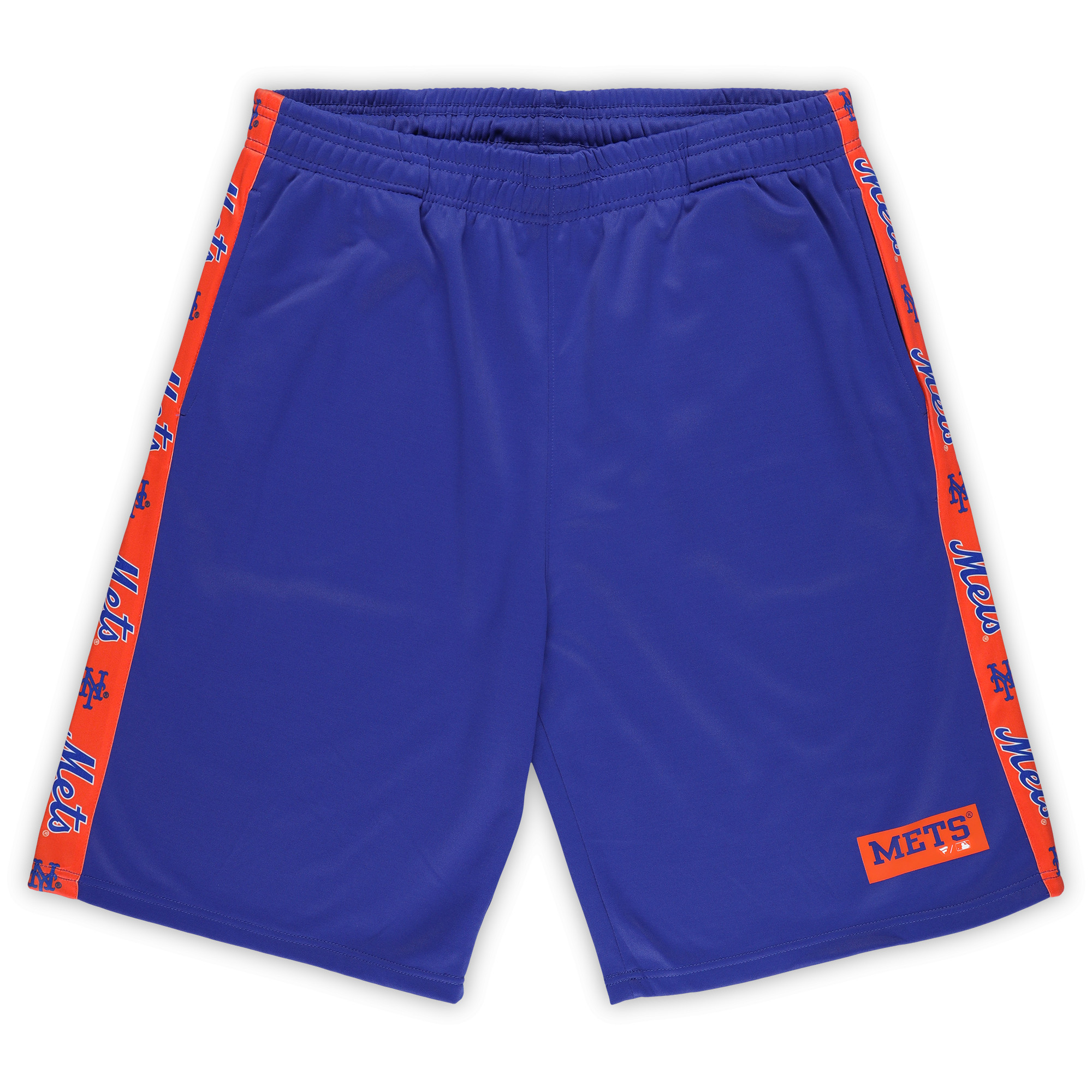 Men’s Profile Royal New York Mets Big & Tall Fleece Shorts