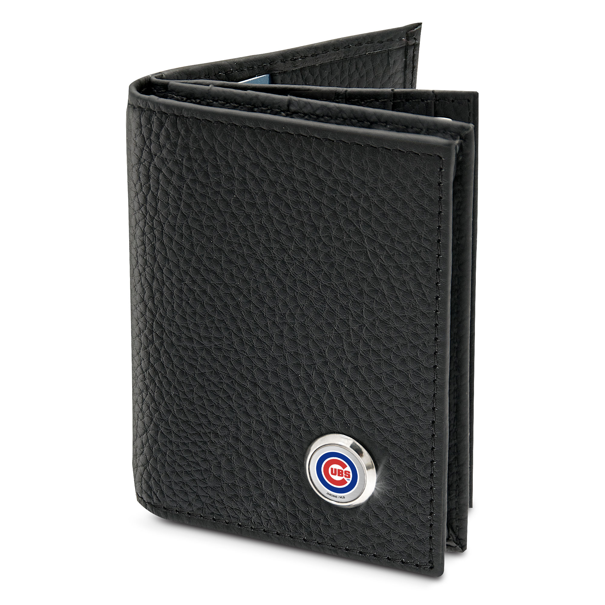 Men’s Black Chicago Cubs Business Card Wallet