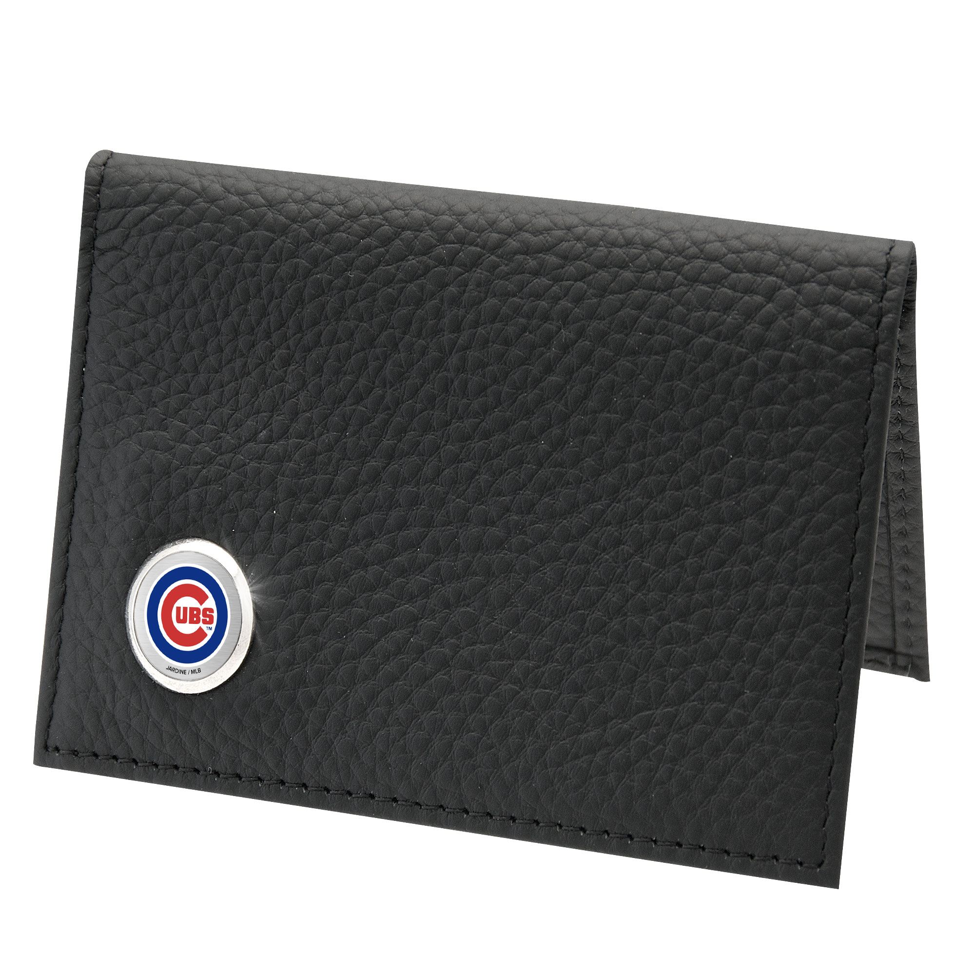 Men’s  Black Chicago Cubs Credit Card Wallet